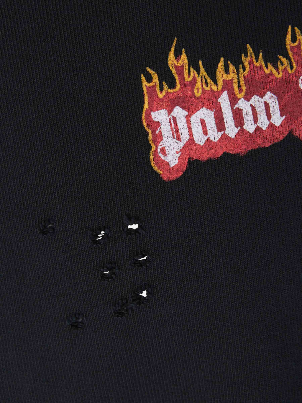 Flames Logo Sweatshirt Palm angels – Гарантія оригінальності – збільшений вид