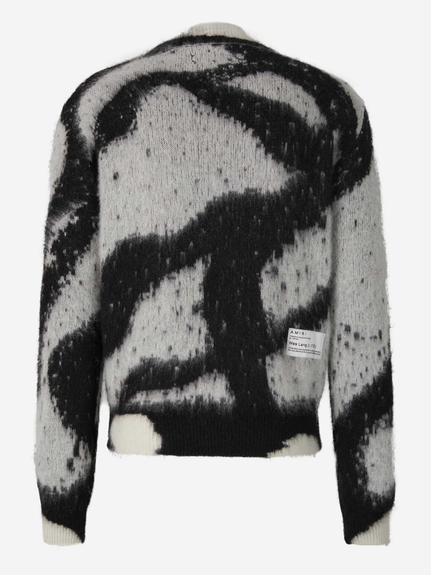 Оригінальна Reaper Skull Sweater Amiri – вид ззаду
