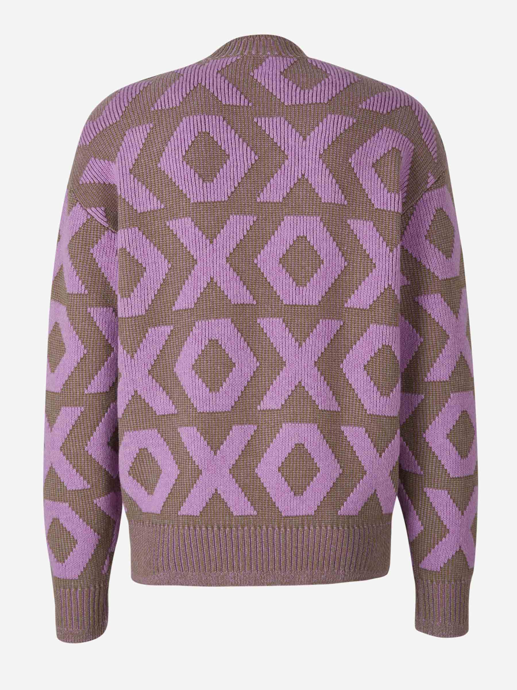 Knitted Graphic Sweater Acne studios оригінал – Купити в Україні – боковий вид
