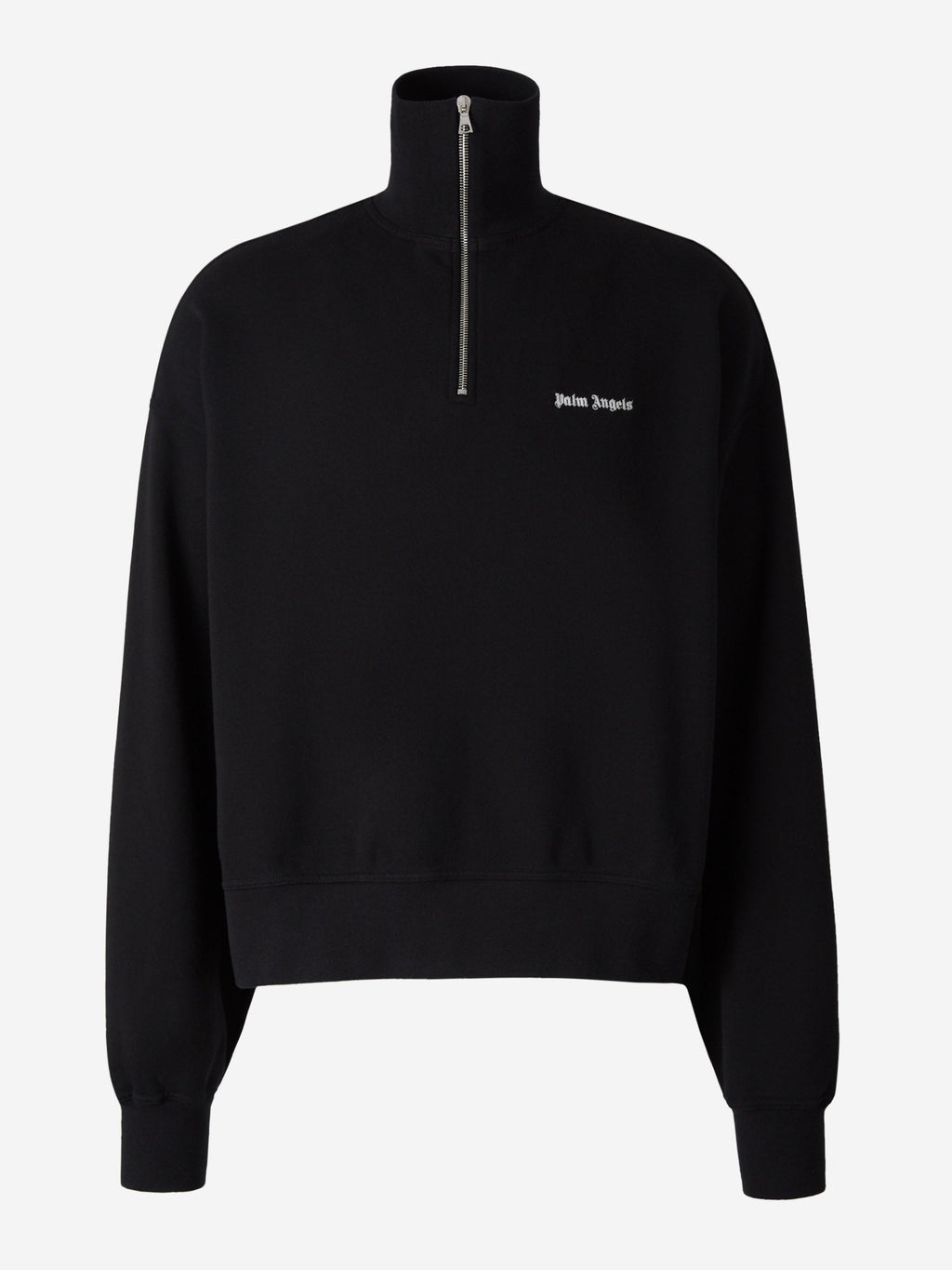 Zip Neck Sweatshirt Palm angels оригінал – Купити в Україні – боковий вид
