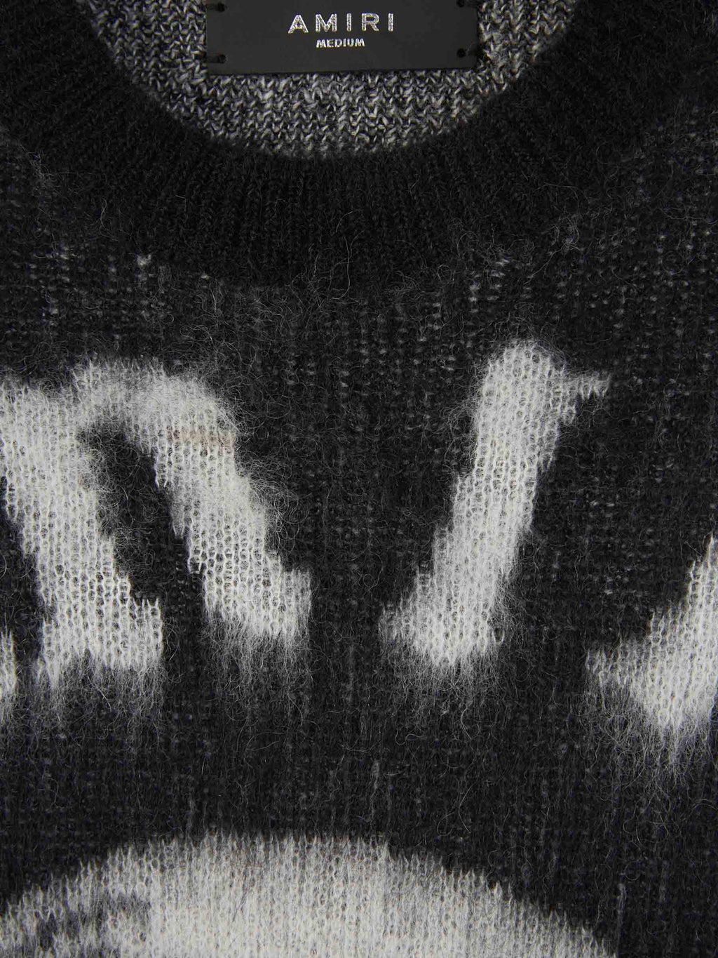 Printed Logo Sweater Amiri – Гарантія оригінальності – детальний вид