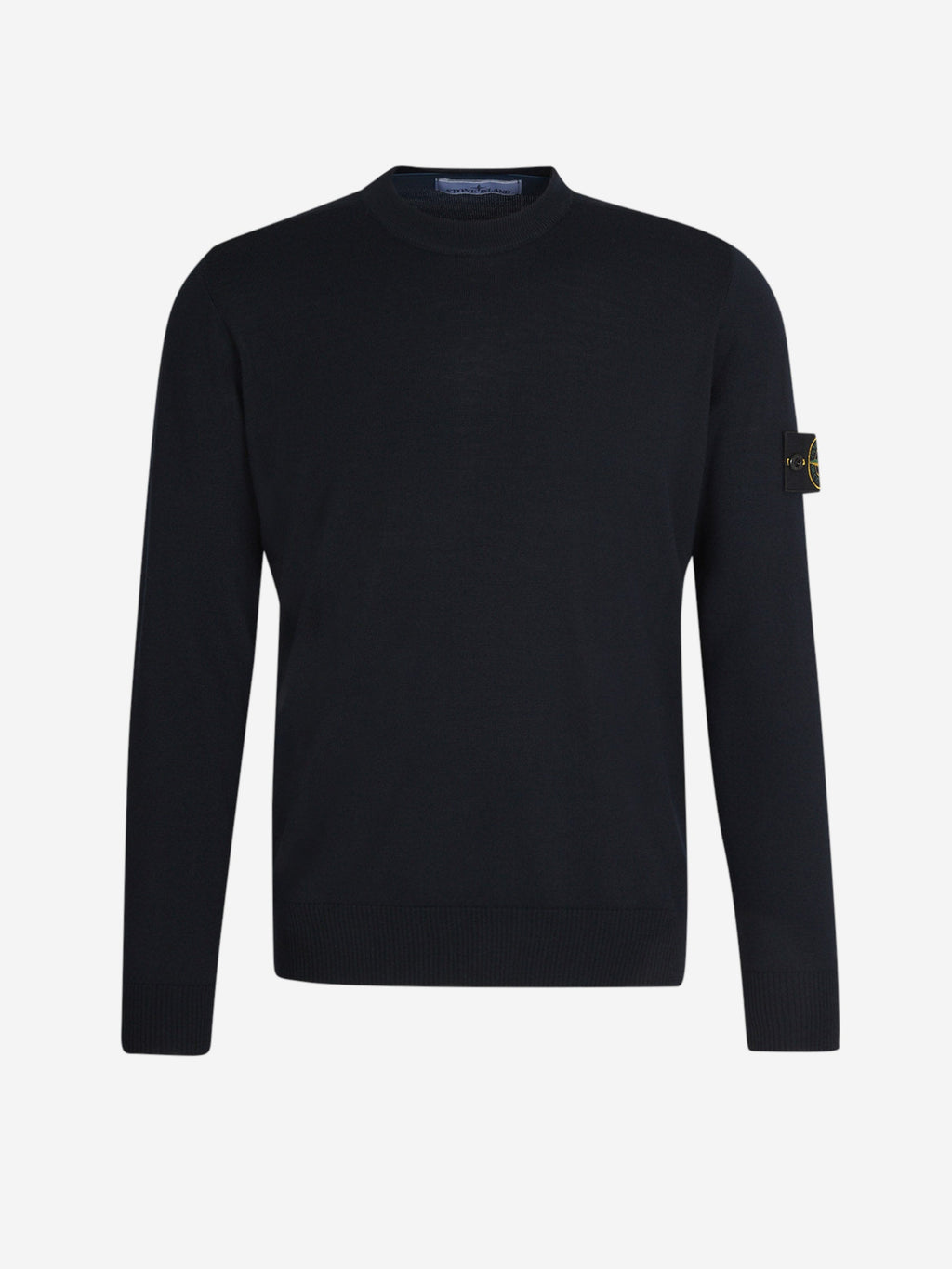 Logo Wool Sweater Stone island оригінал – Купити в Україні – боковий вид