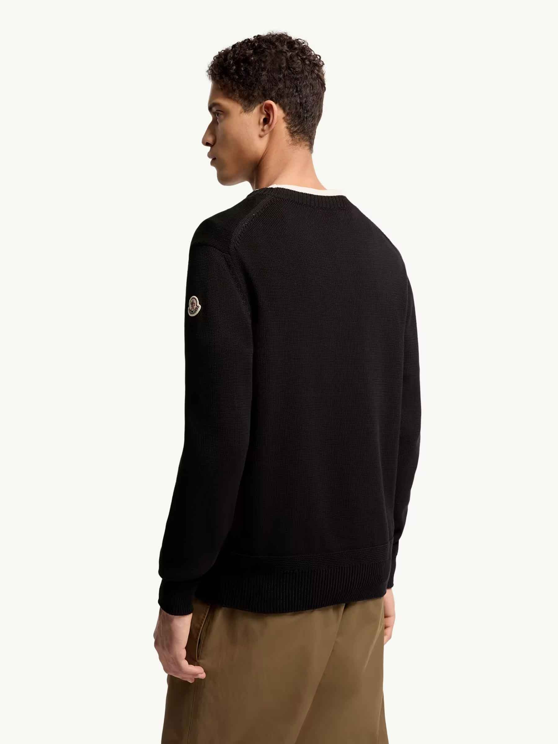Оригінальна Cotton Knit Jersey Moncler – збільшений вид