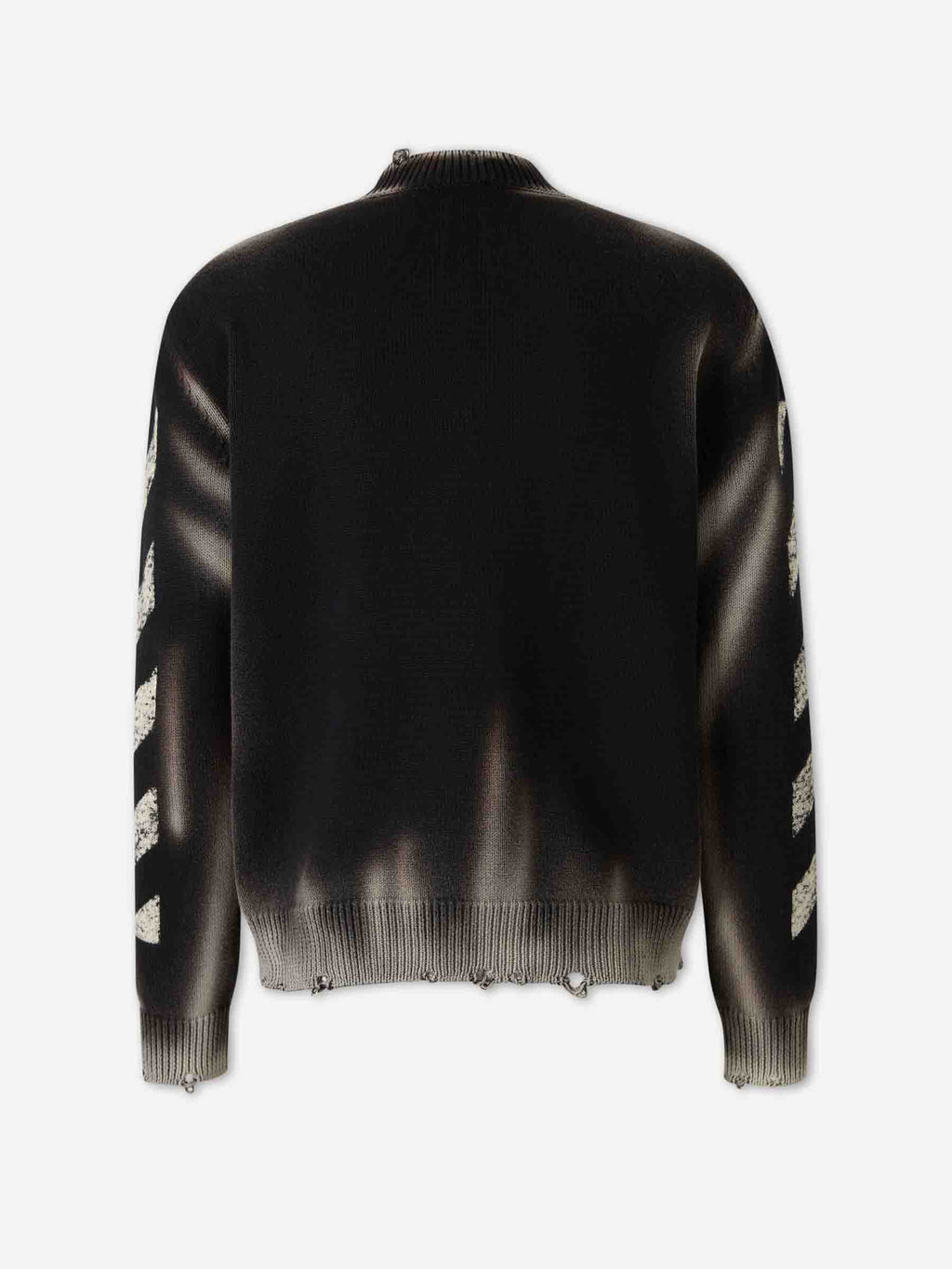Оригінальна Crew Neck Sweater Off-white – вид ззаду
