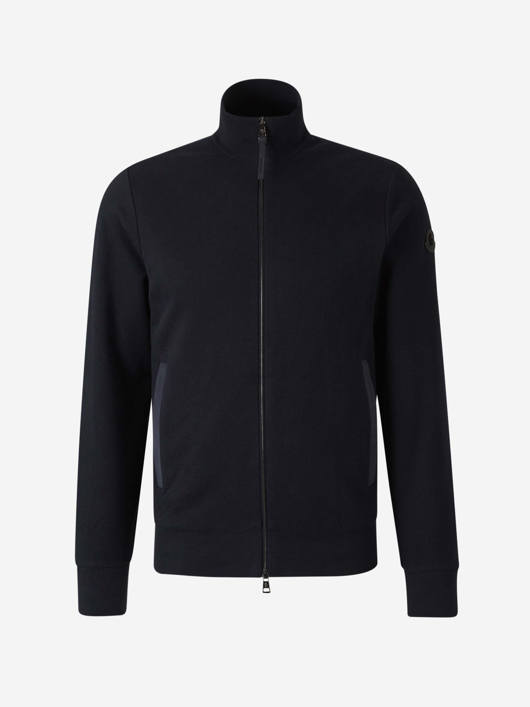 Cashmere Knit Cardigan Moncler оригінал – Купити в Україні – боковий вид - MONCLER
