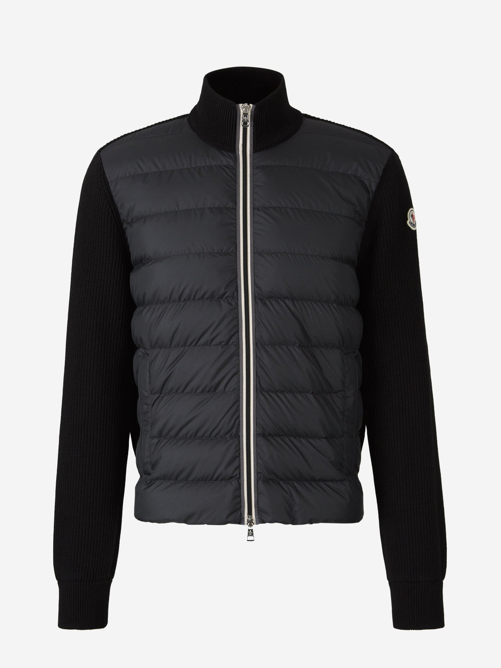 Cotton Quilted Cardigan Moncler – Гарантія оригінальності – боковий вид