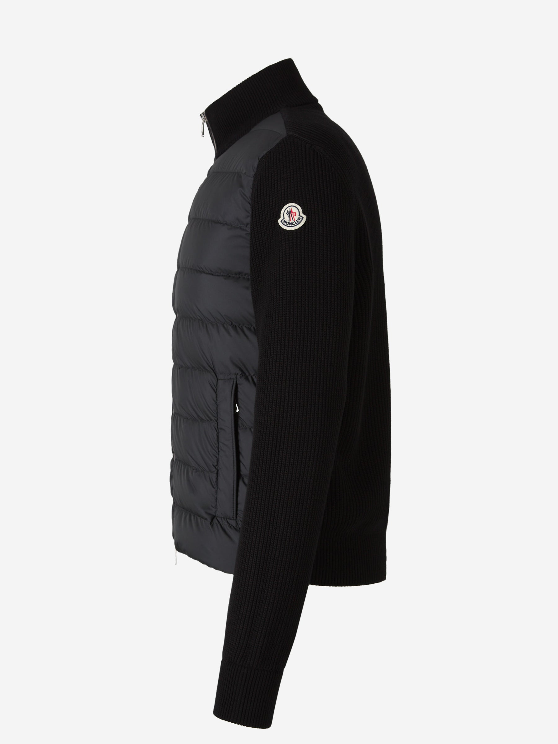 Cotton Quilted Cardigan Moncler – Гарантія оригінальності – вид ззаду - MONCLER