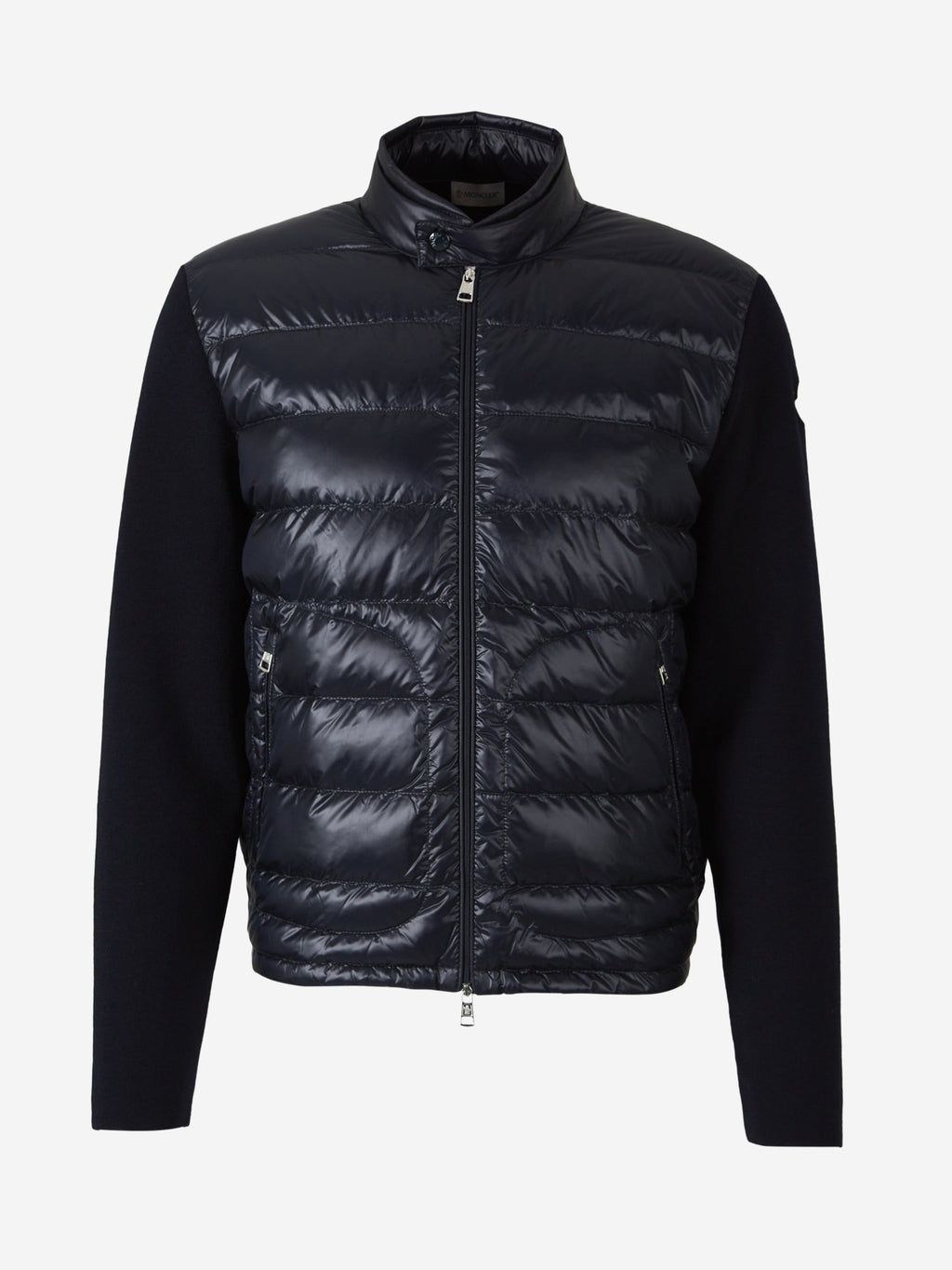 Wool Quilted Cardigan Moncler оригінал – Купити в Україні – боковий вид