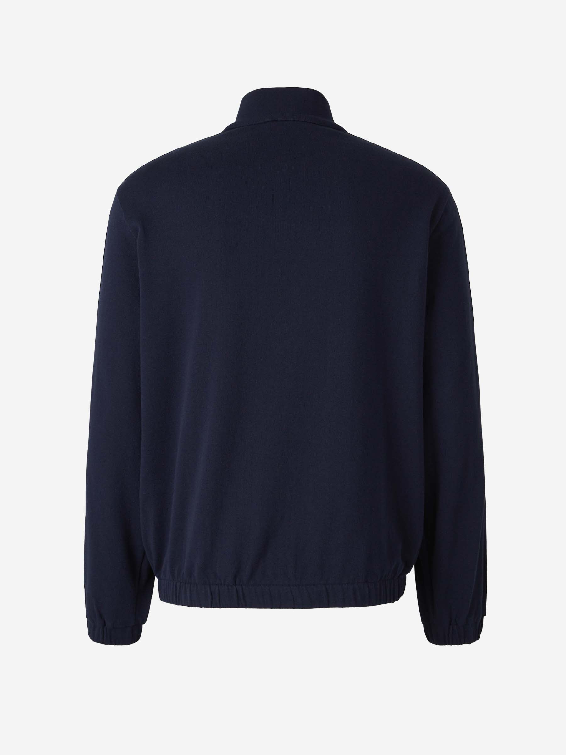 Cotton Zip Sweatshirt Moncler – Гарантія оригінальності – детальний вид - MONCLER