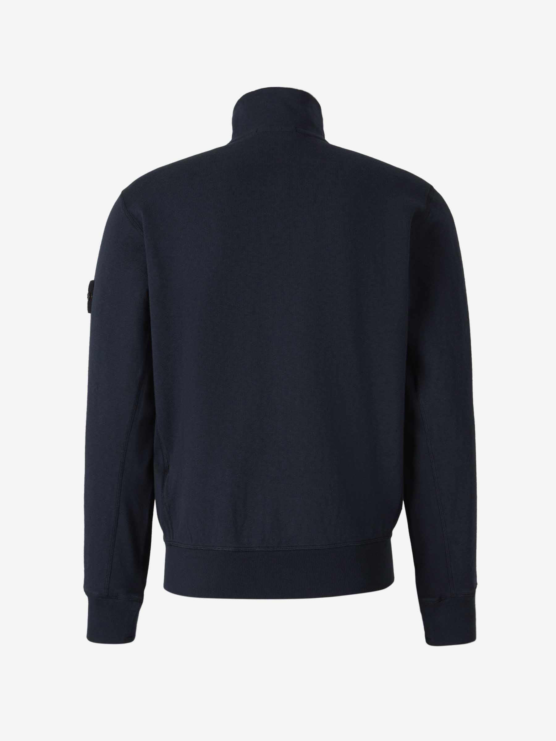 Cotton Zip Sweatshirt Stone island – Гарантія оригінальності – детальний вид