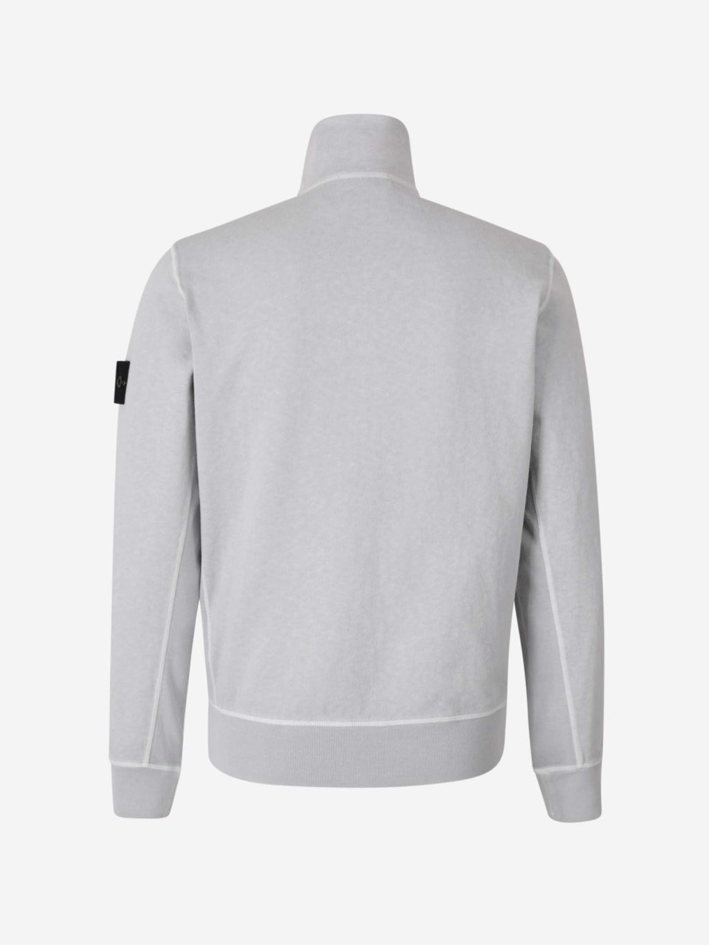 Cotton Zip Sweatshirt Stone island – Гарантія оригінальності – вид ззаду
