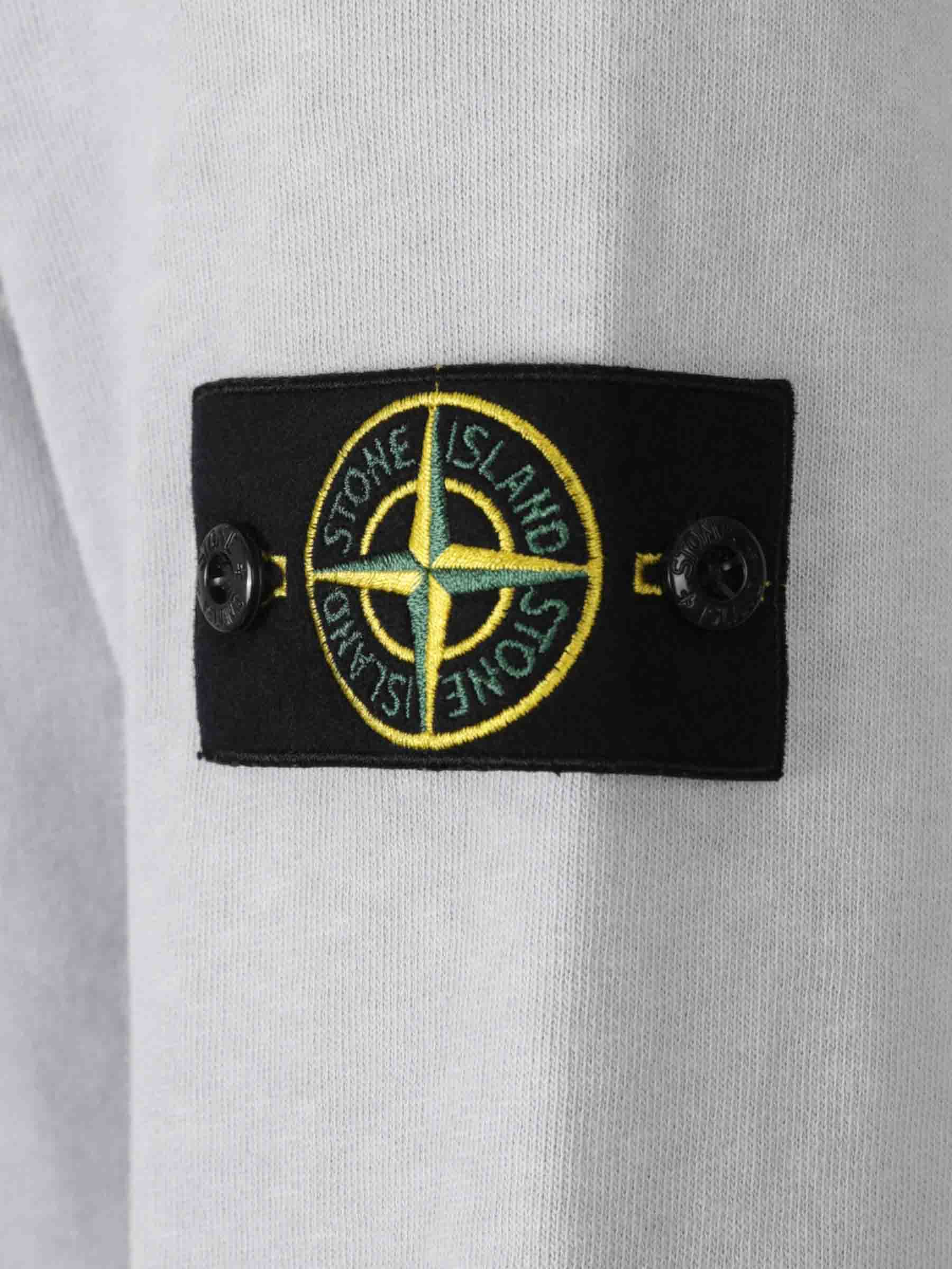 Cotton Zip Sweatshirt Stone island – Гарантія оригінальності – детальний вид