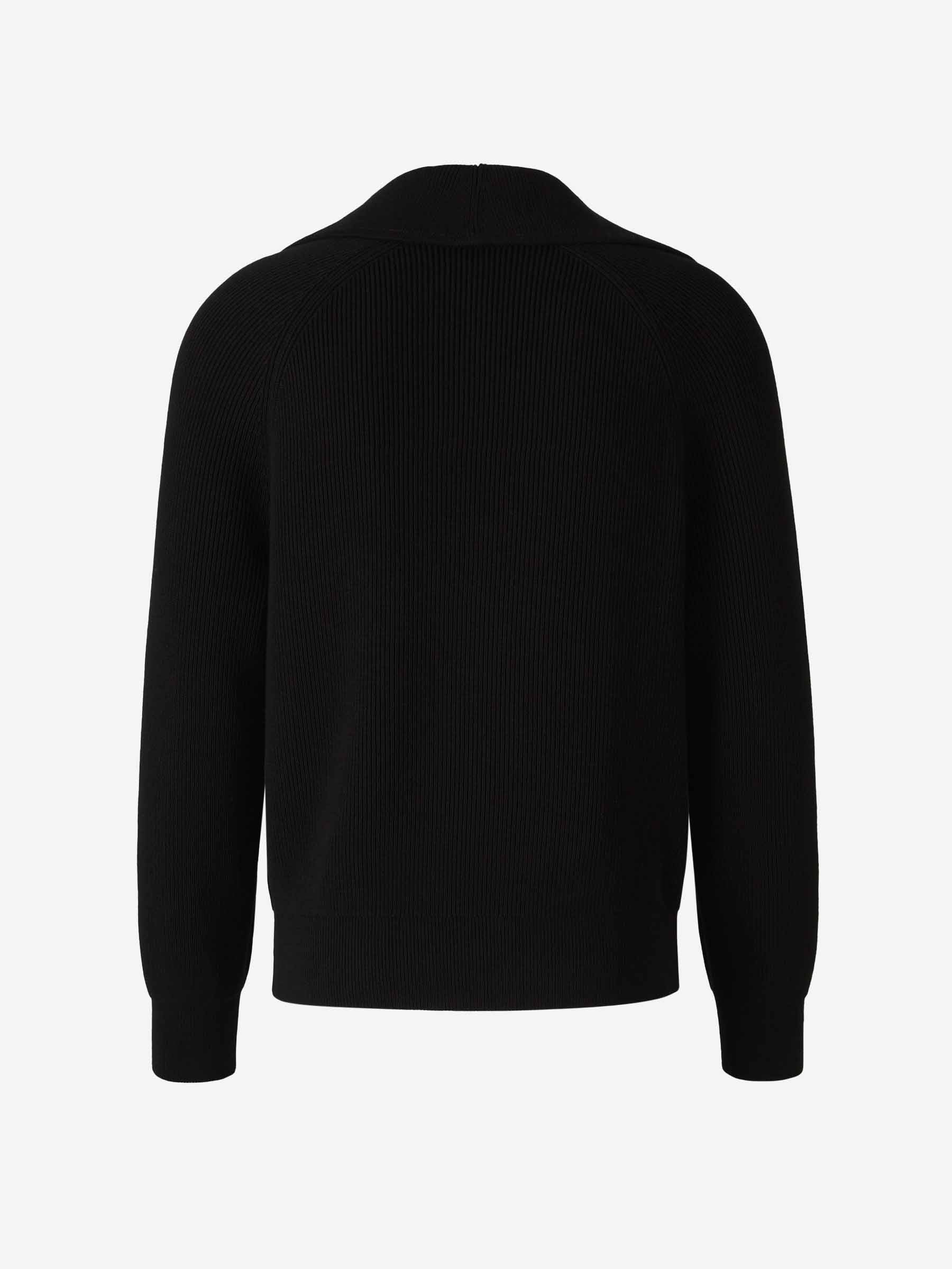 Cotton Ribbed Cardigan Bottega veneta оригінал – Купити в Україні – вид ззаду