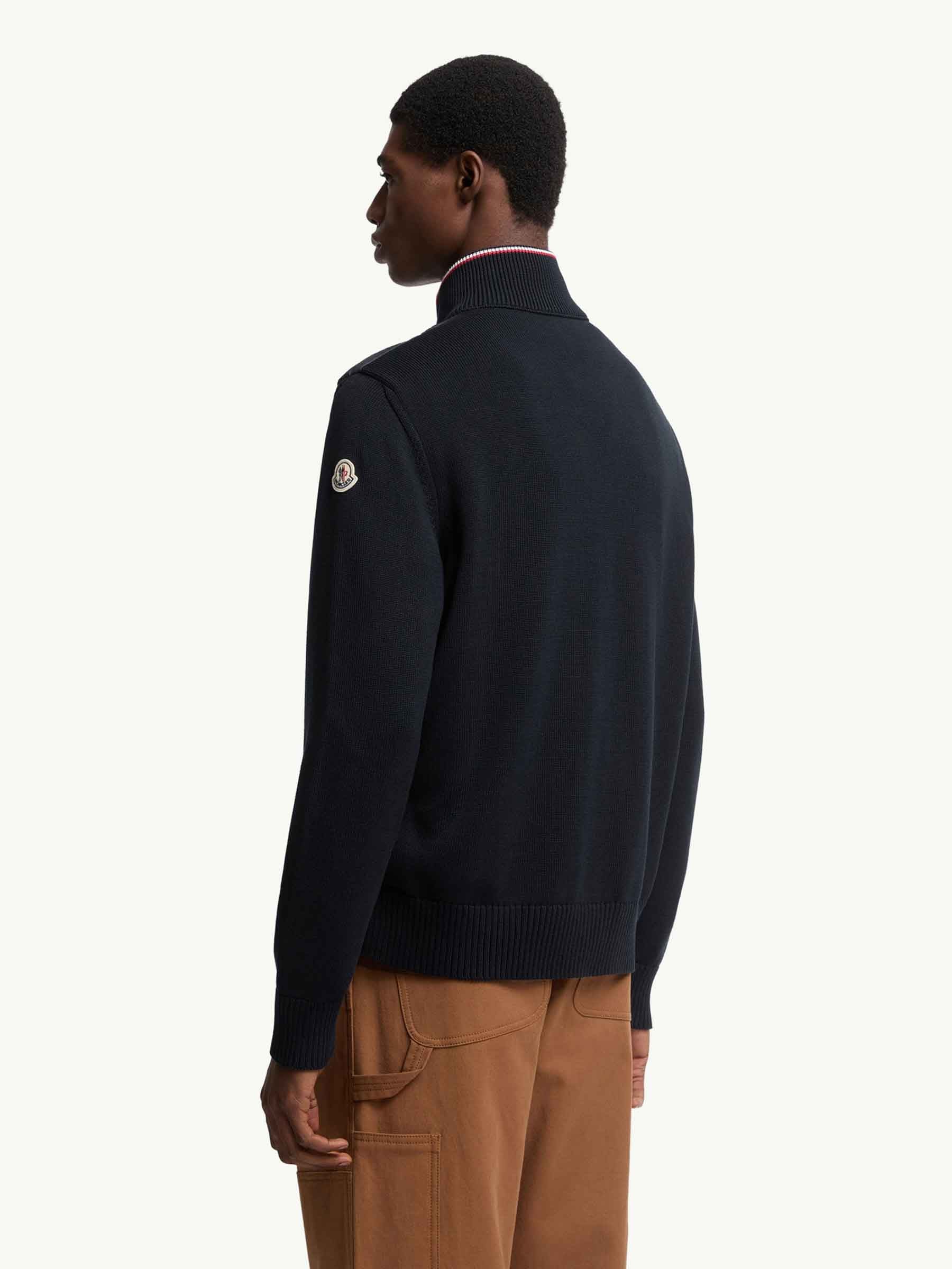 High-Neck Cardigan Moncler – Гарантія оригінальності – детальний вид