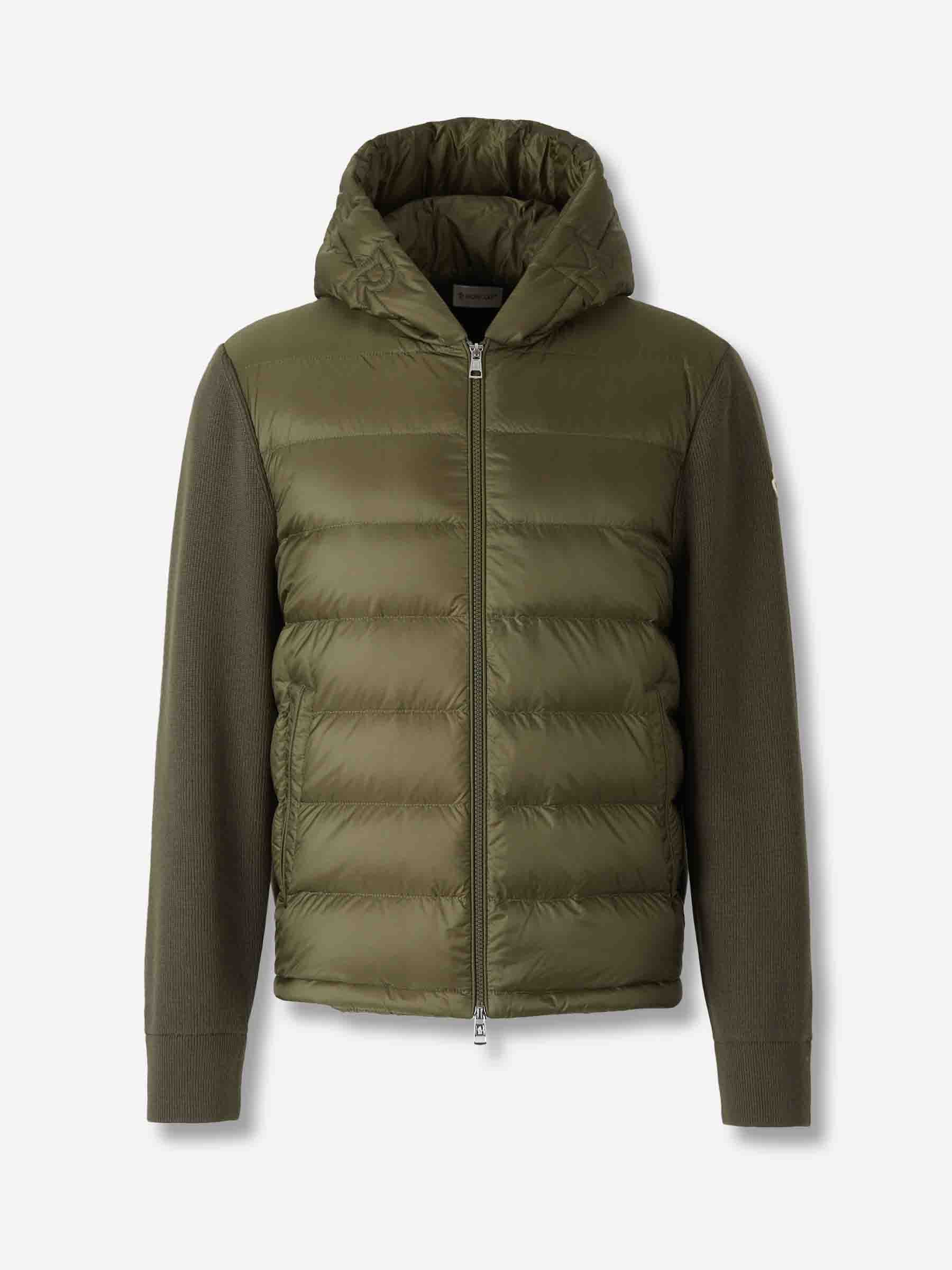 Quilted Tricot Cardigan Moncler – Гарантія оригінальності – боковий вид