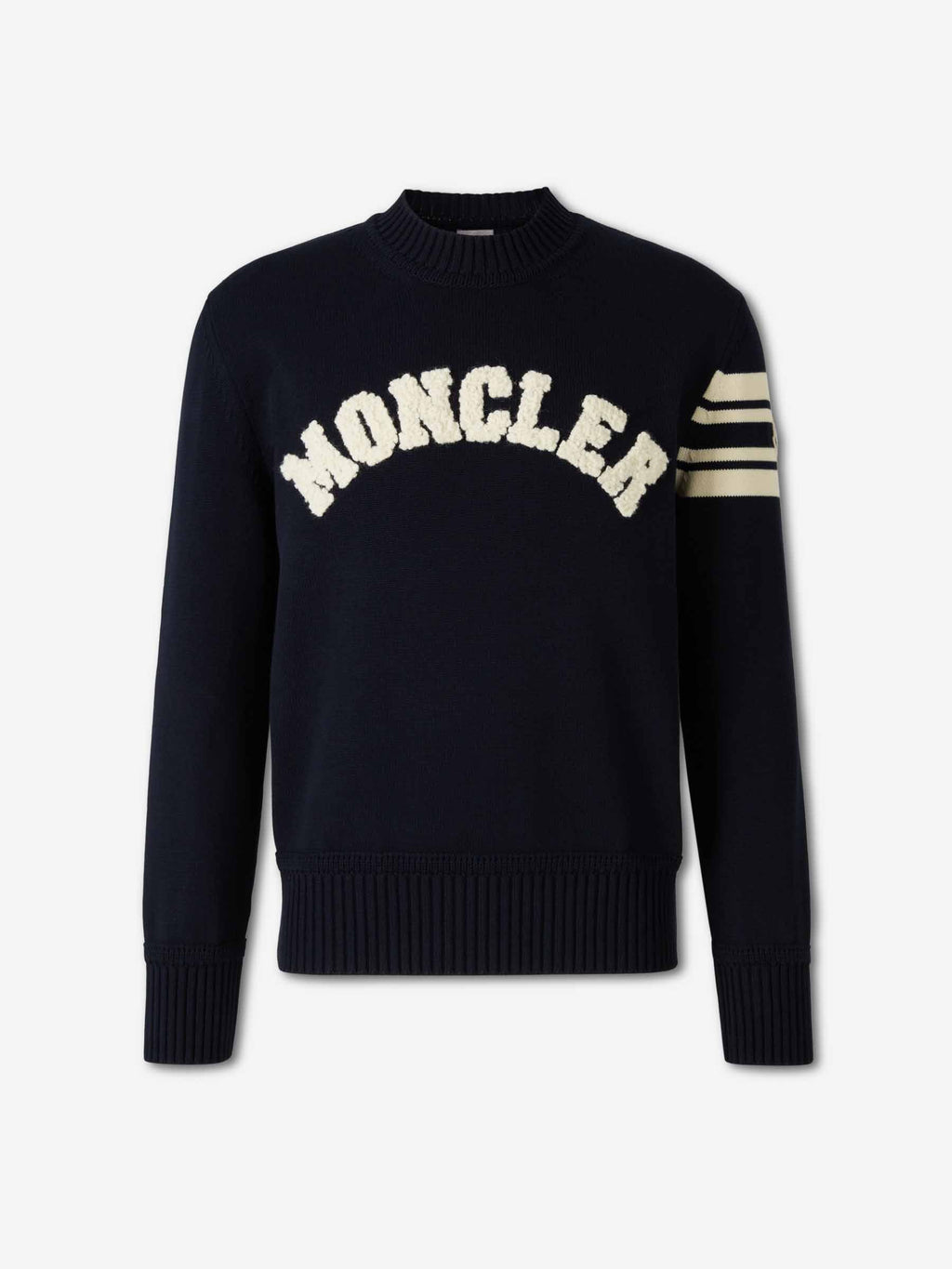 Tricot Logo Sweater Moncler оригінал – Купити в Україні – боковий вид