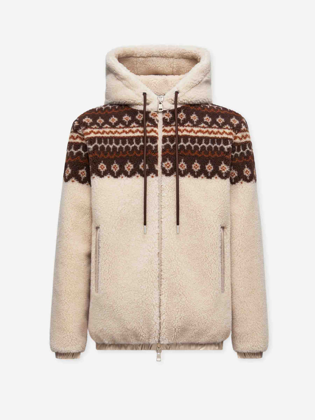Hooded Zip Sweatshirt Moncler оригінал – Купити в Україні – боковий вид