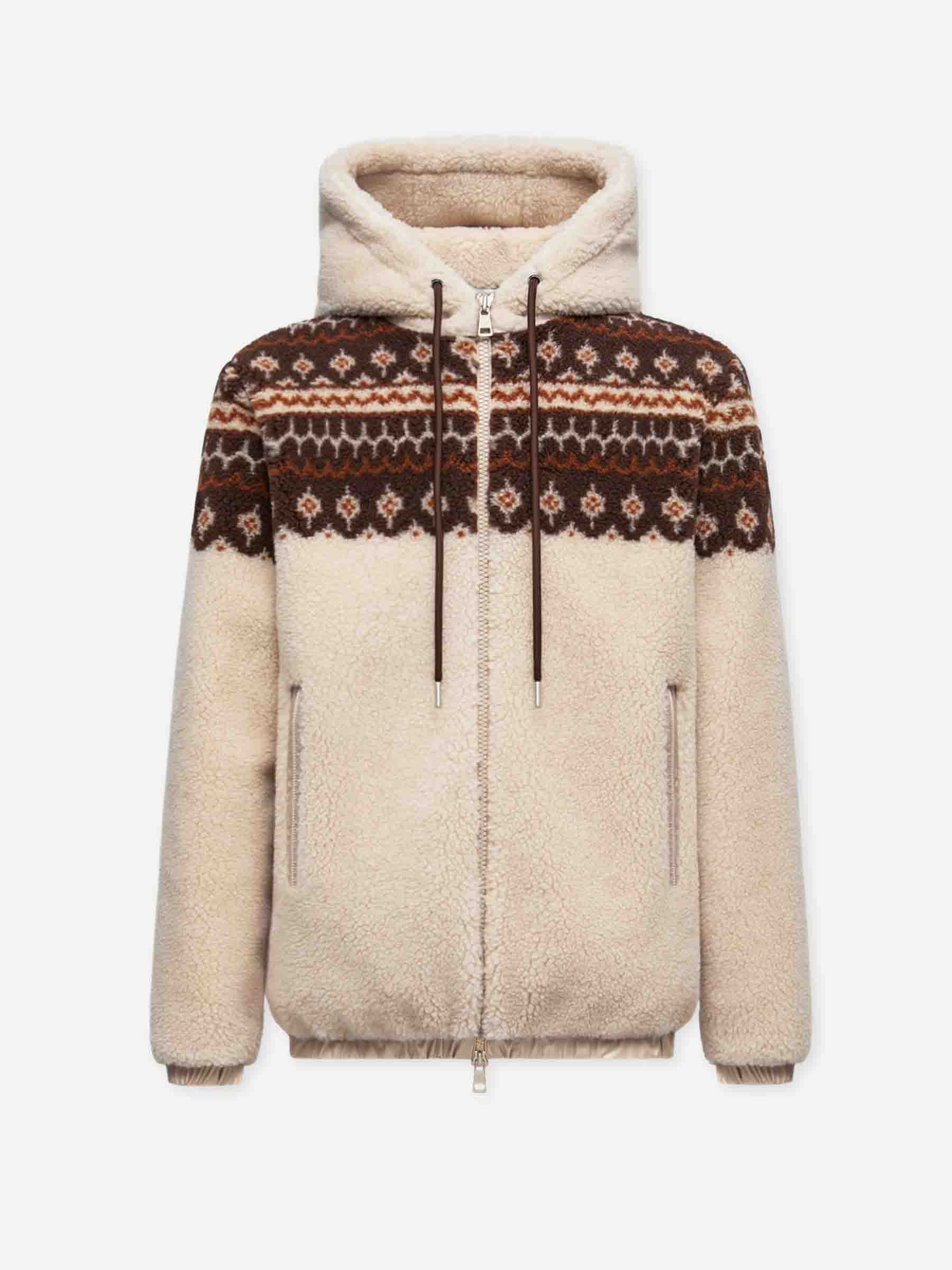 Hooded Zip Sweatshirt Moncler оригінал – Купити в Україні – боковий вид