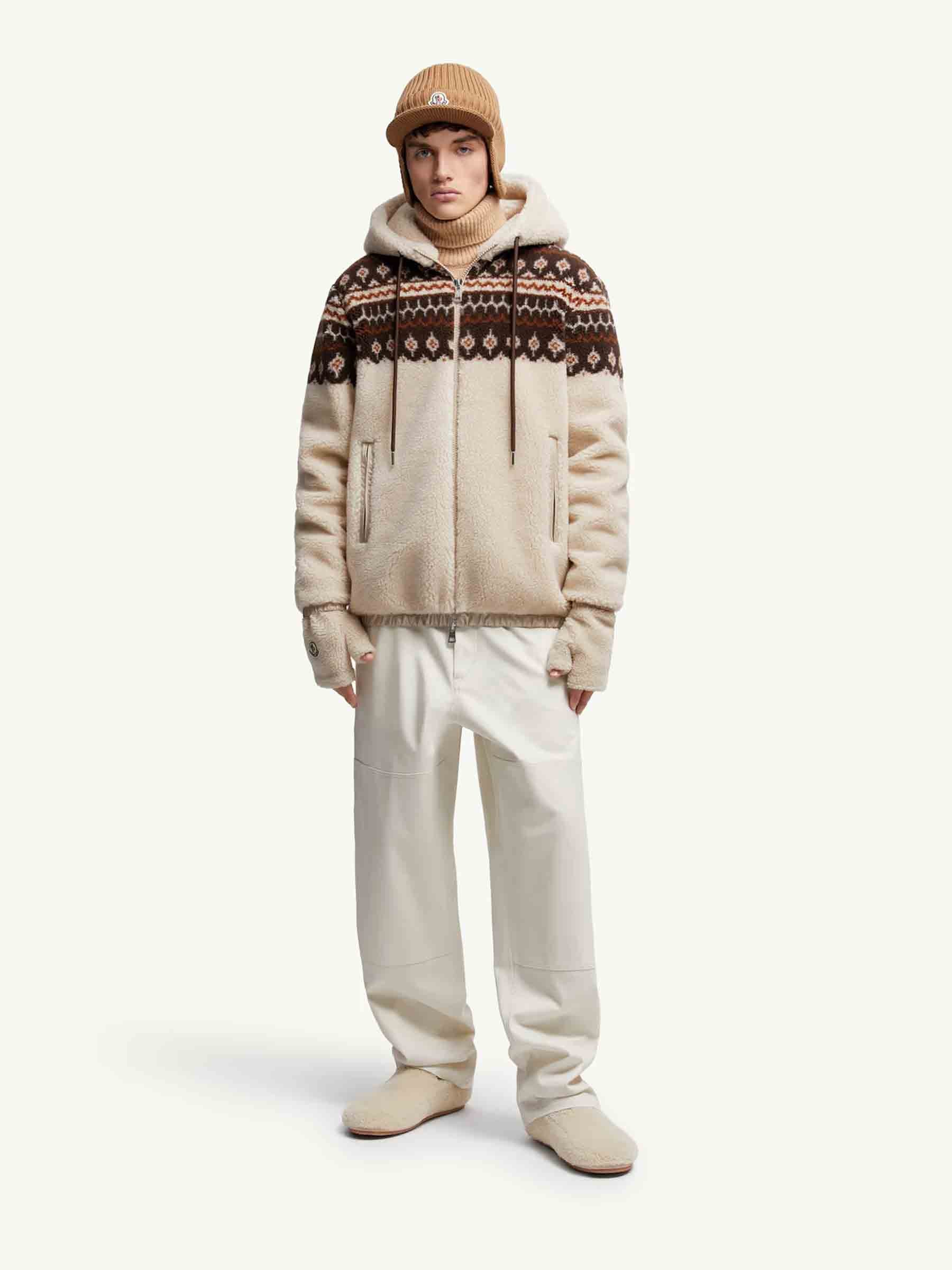Hooded Zip Sweatshirt Moncler оригінал – Купити в Україні – вид ззаду