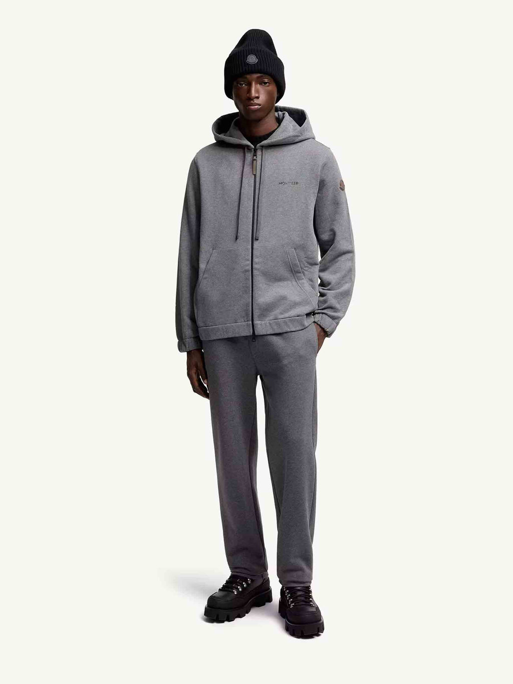 Hooded Zip Sweatshirt Moncler оригінал – Купити в Україні – вид ззаду