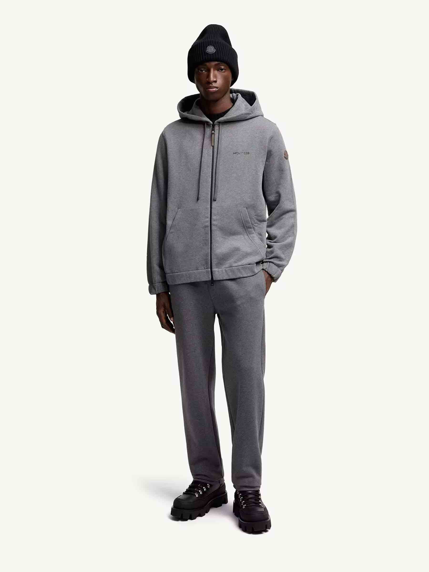 Hooded Zip Sweatshirt Moncler оригінал – Купити в Україні – вид ззаду