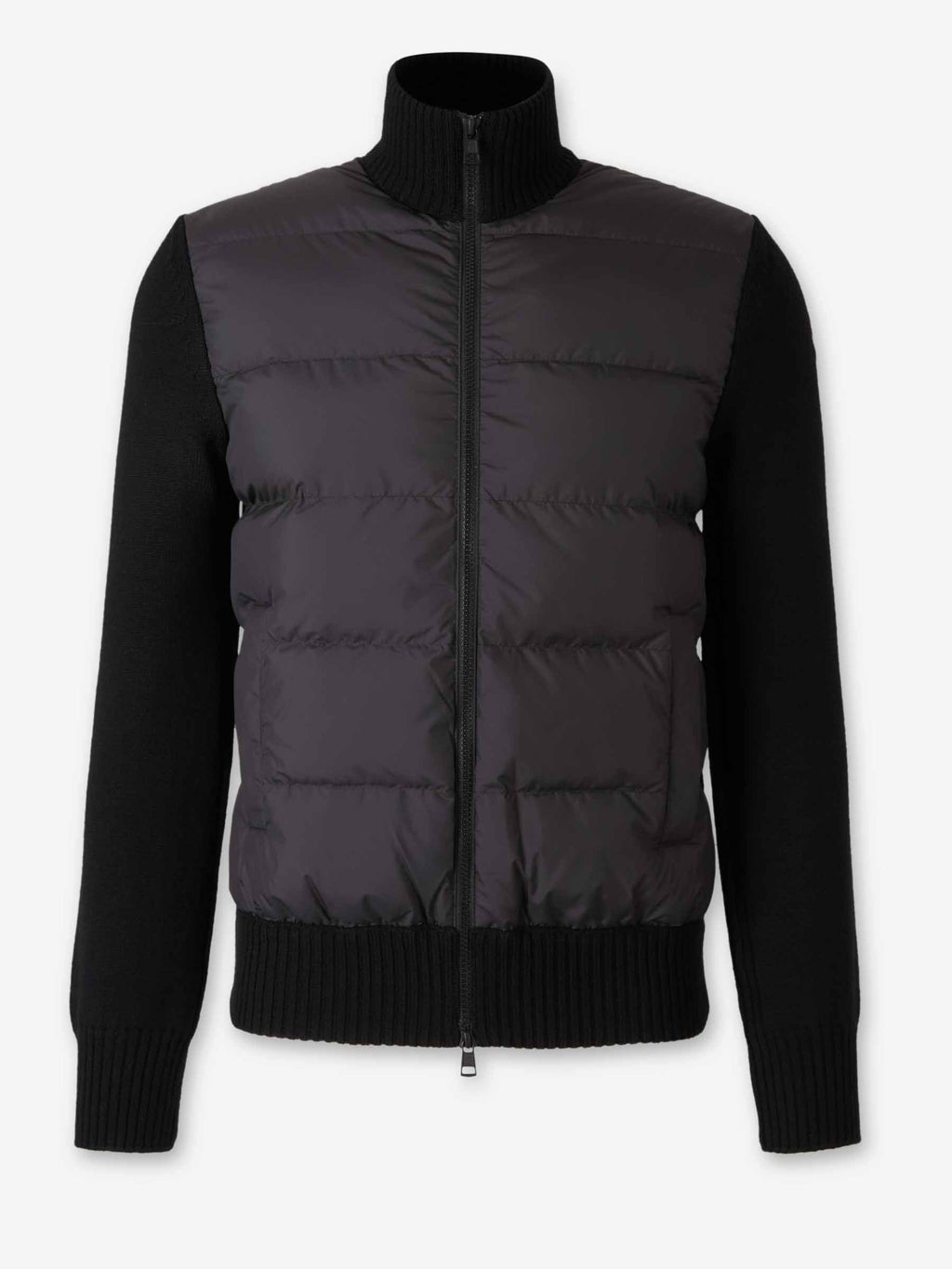 Оригінальна Quilted Zipper Cardigan Moncler – боковий вид
