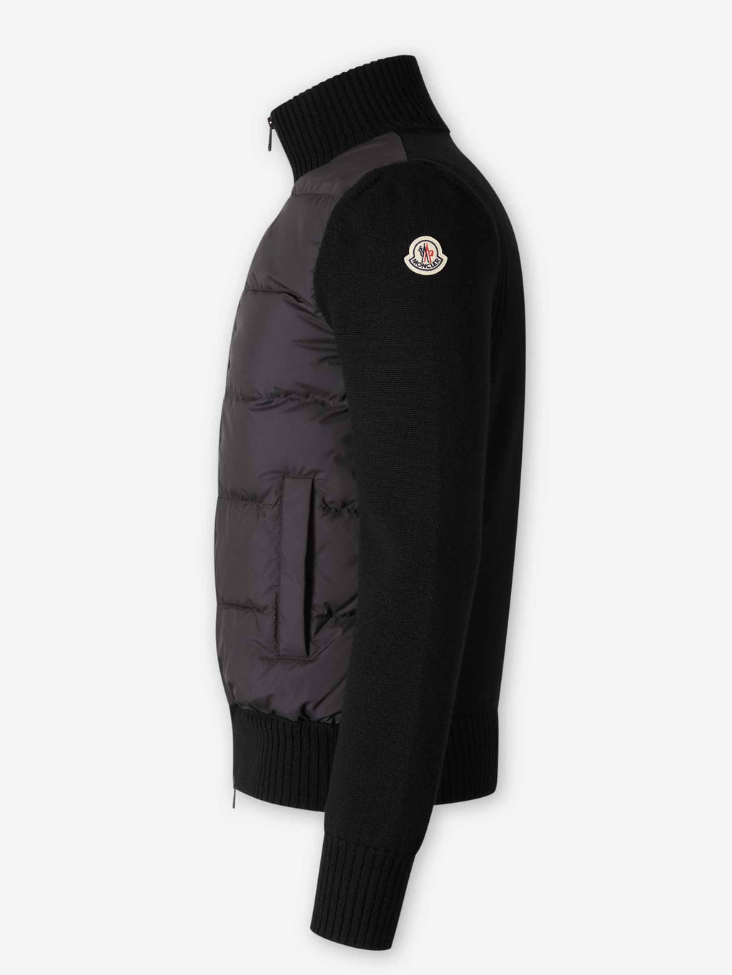 Оригінальна Quilted Zipper Cardigan Moncler – вид ззаду