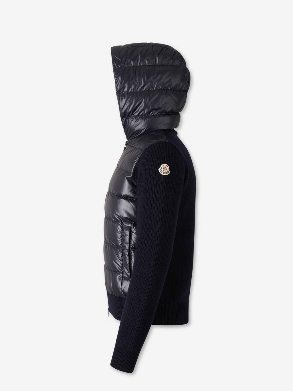 Оригінальна Padded Zipper Cardigan Moncler – вид ззаду