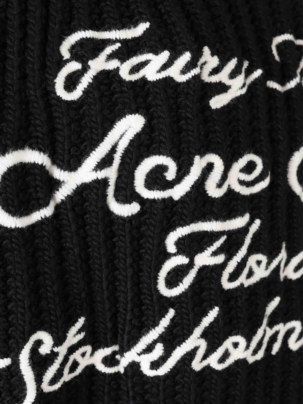Оригінальна Wool Zip Cardigan Acne studios – збільшений вид