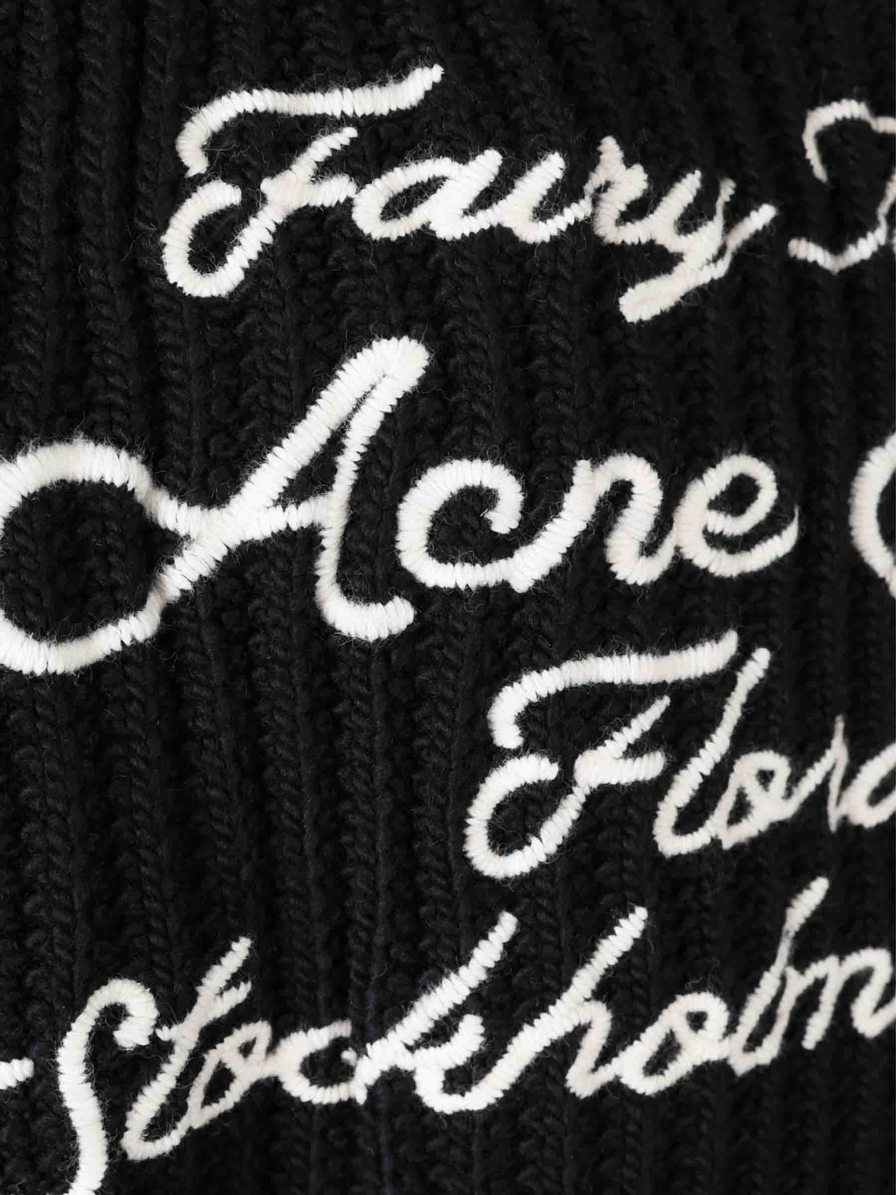 Оригінальна Wool Zip Cardigan Acne studios – збільшений вид