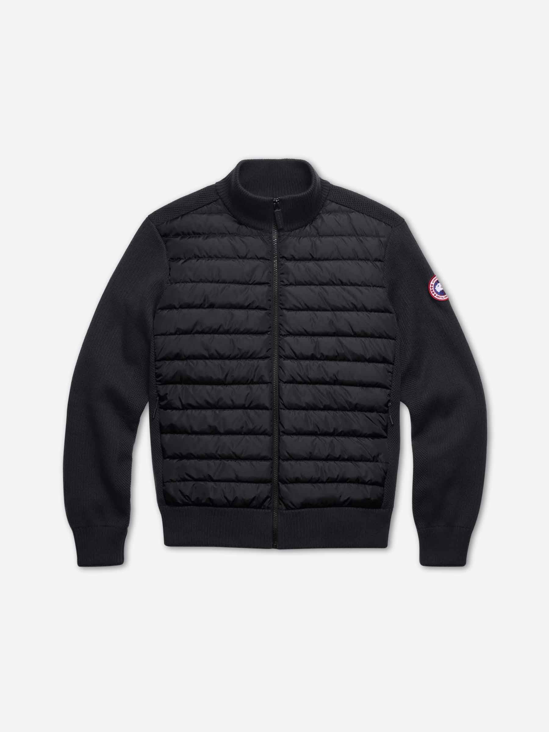 Hybridge Knit Jacket Canada goose – Гарантія оригінальності – боковий вид
