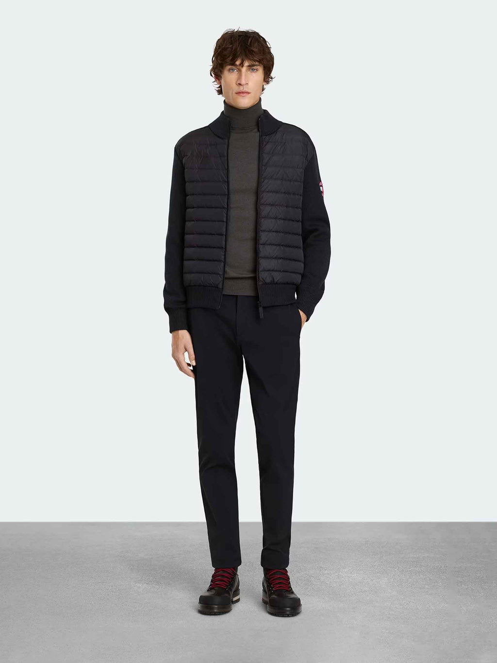 Hybridge Knit Jacket Canada goose – Гарантія оригінальності – вид ззаду