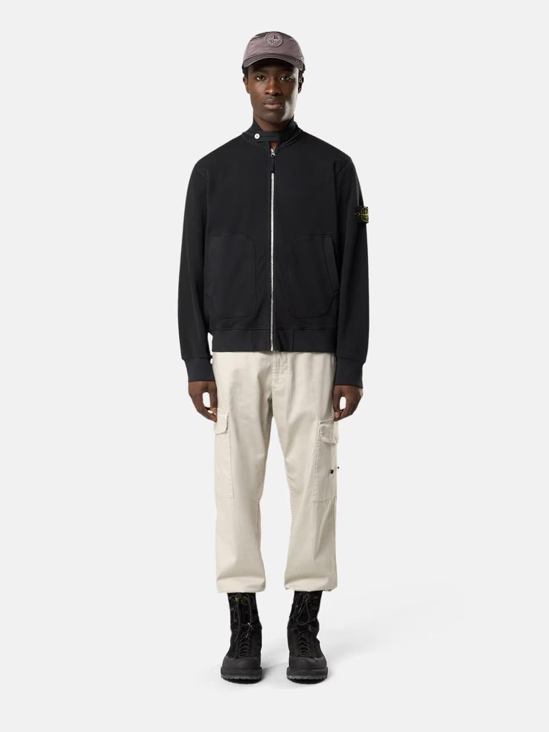 Оригінальна Bomber Knit Jacket Stone island – вид ззаду