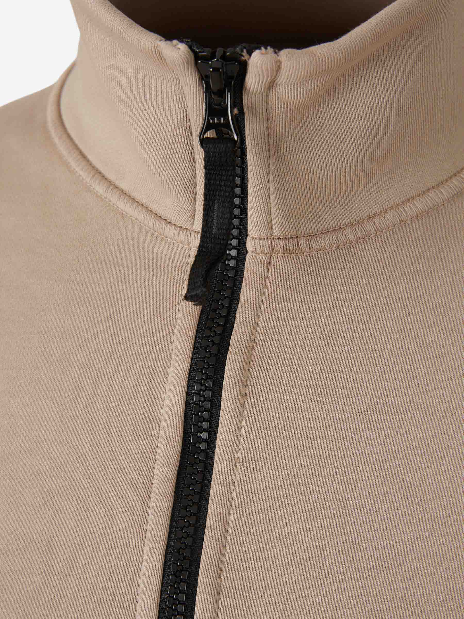 Cotton Zip-Up Sweatshirt Stone island – Гарантія оригінальності – детальний вид - STONE ISLAND