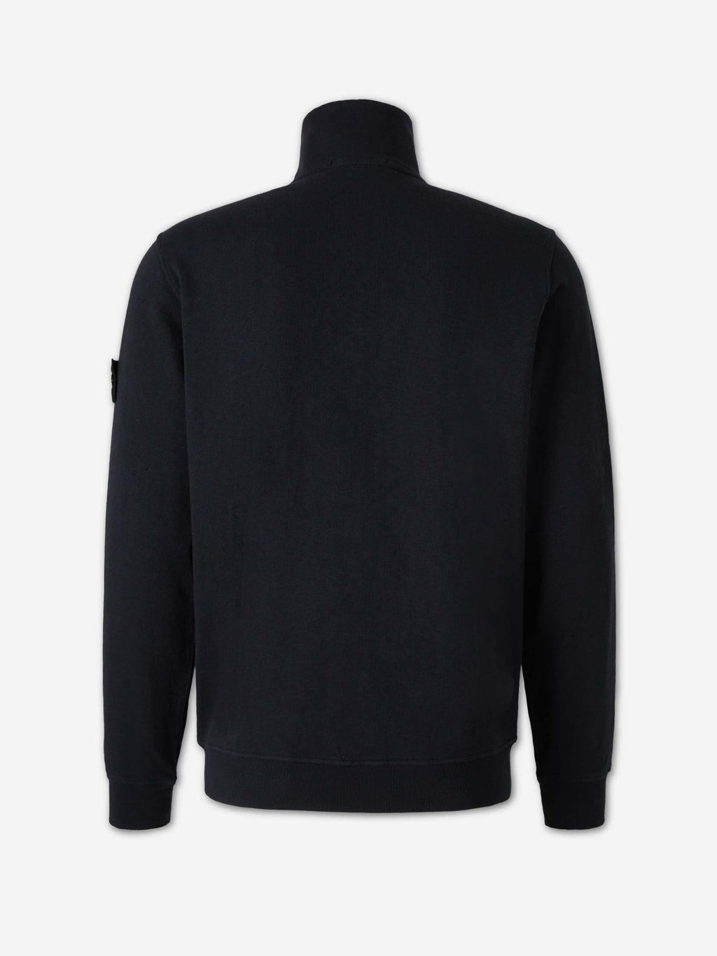 Cotton Zip-Up Sweatshirt Stone island – Гарантія оригінальності – вид ззаду