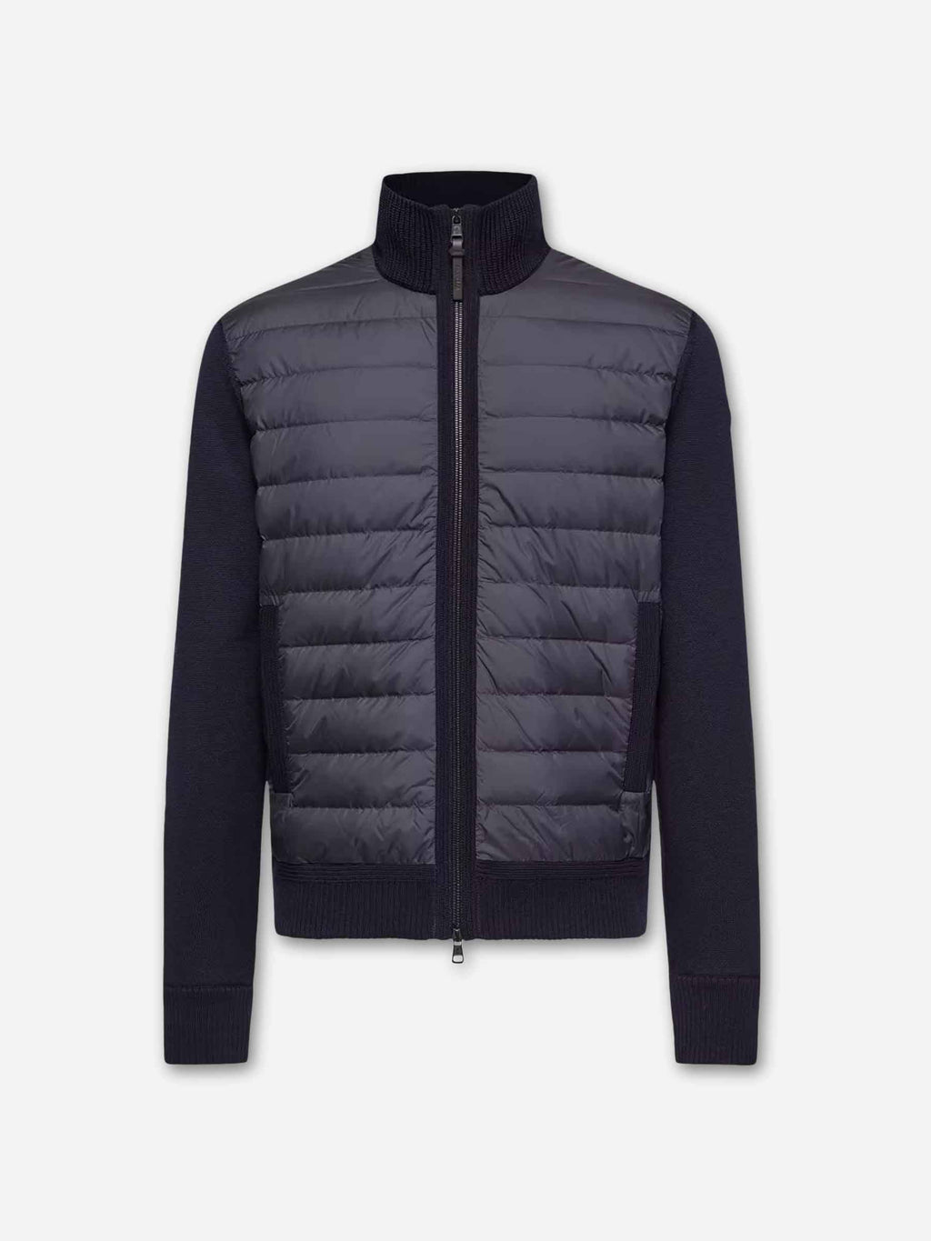 Оригінальна Quilted Cardigan With Zipper Moncler – боковий вид