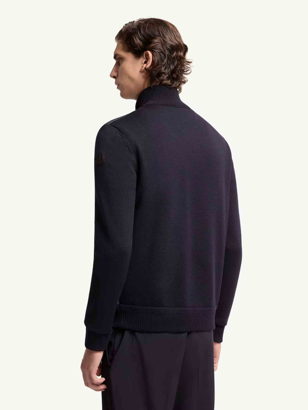 Оригінальна Quilted Cardigan With Zipper Moncler – детальний вид