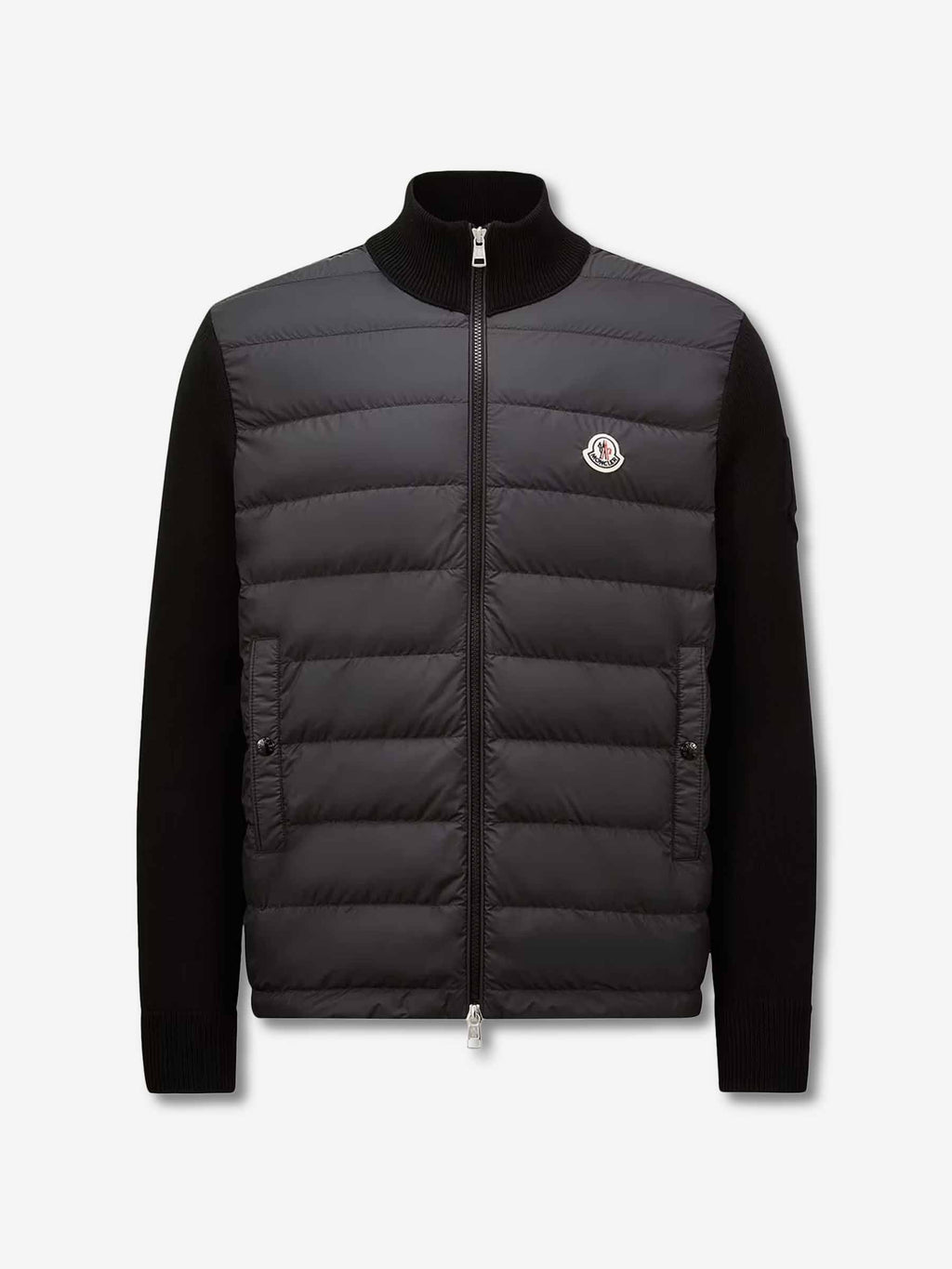 Оригінальна Quilted Cardigan With Zipper Moncler – боковий вид