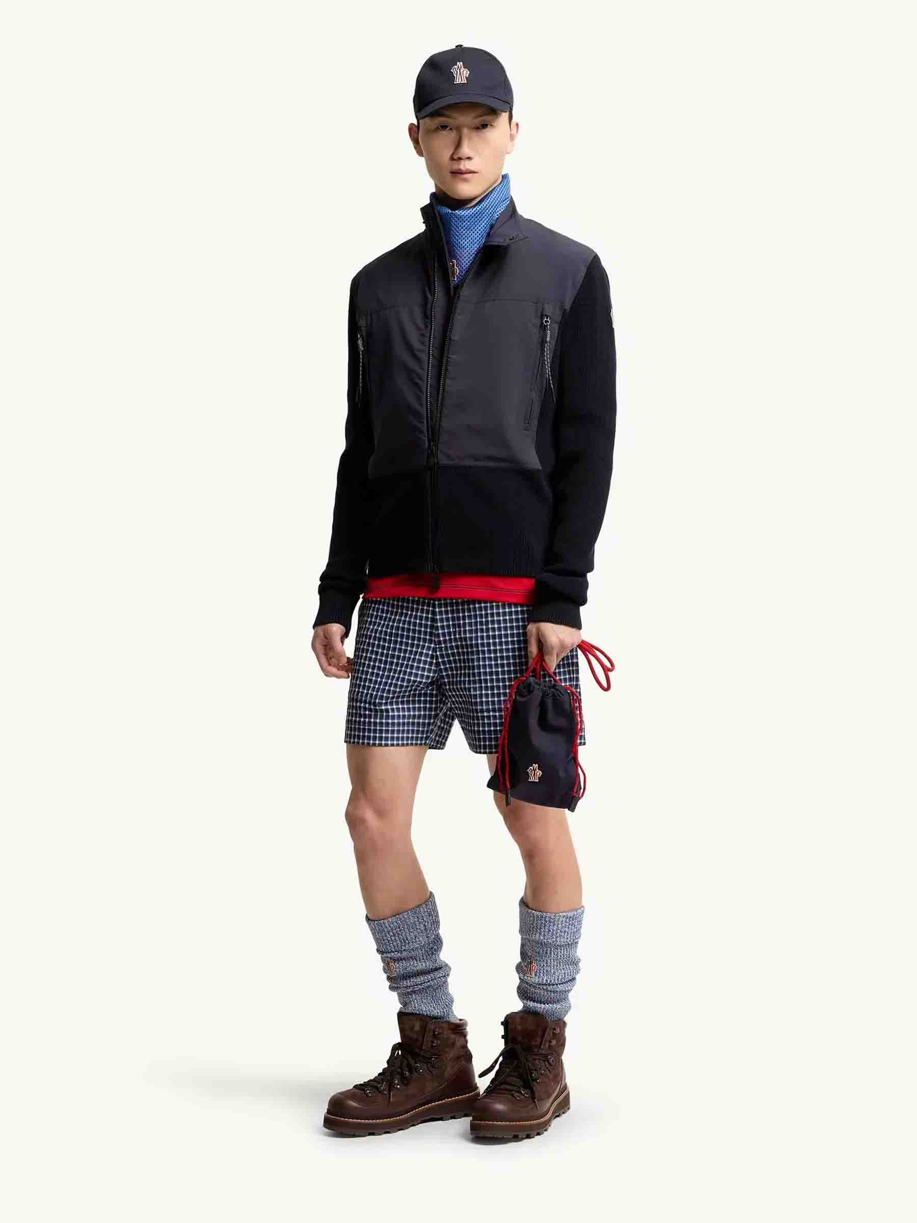 Quilted Knit Cardigan Moncler оригінал – Купити в Україні – вид ззаду