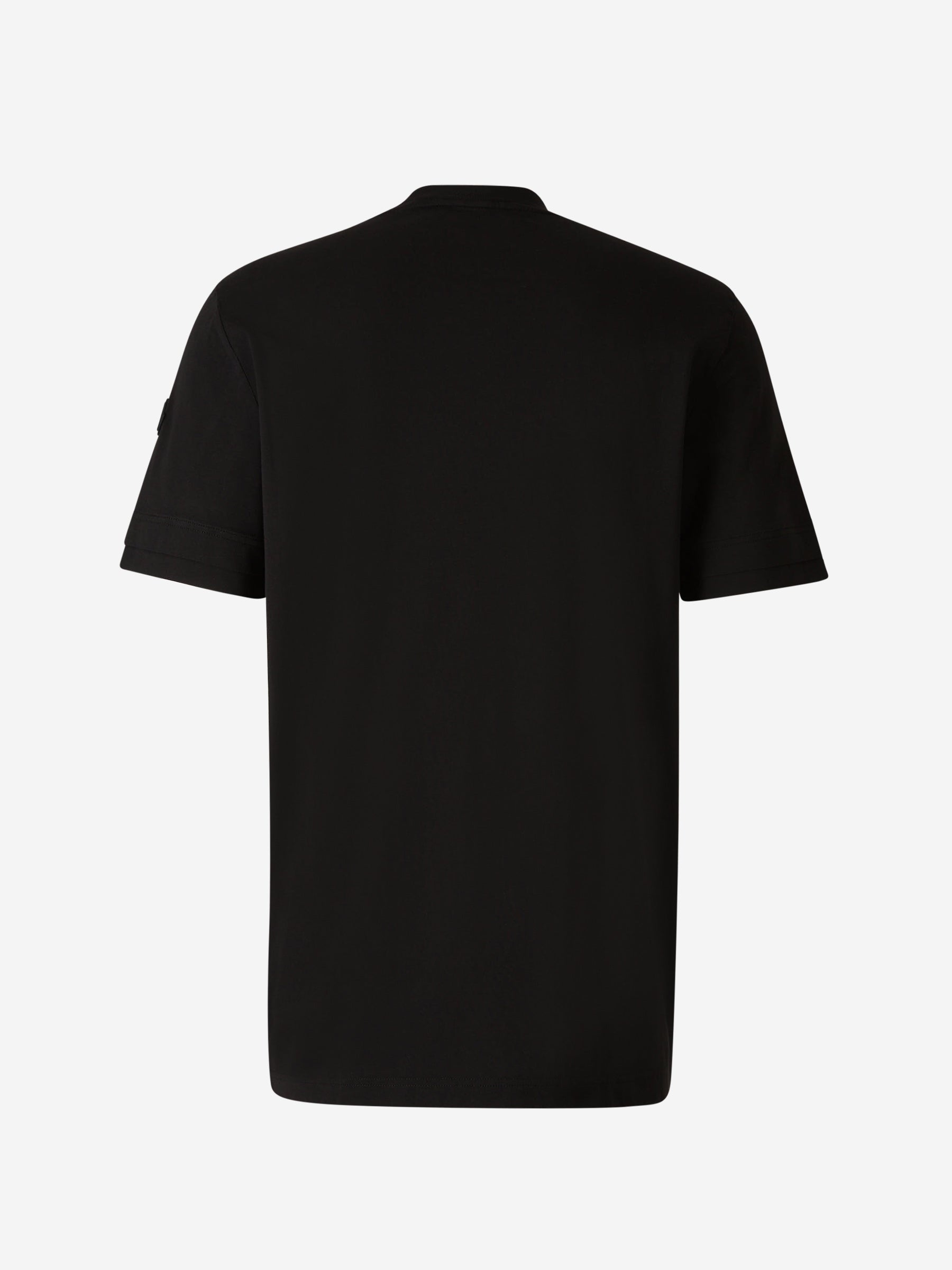 Оригінальна Cotton Printed T-Shirt Moncler – вид ззаду