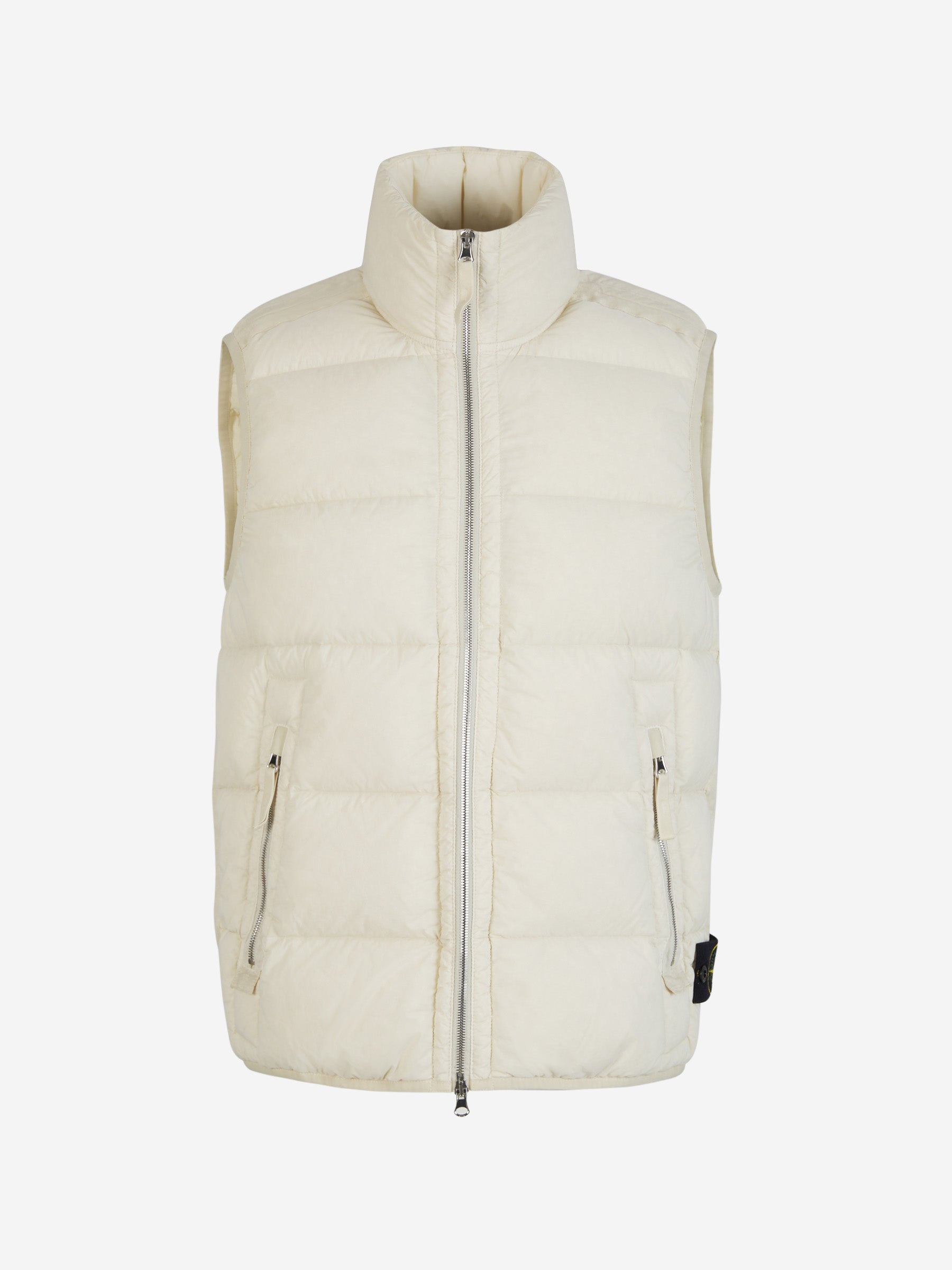 Quilted Vest With Zip Stone island – Гарантія оригінальності – боковий вид