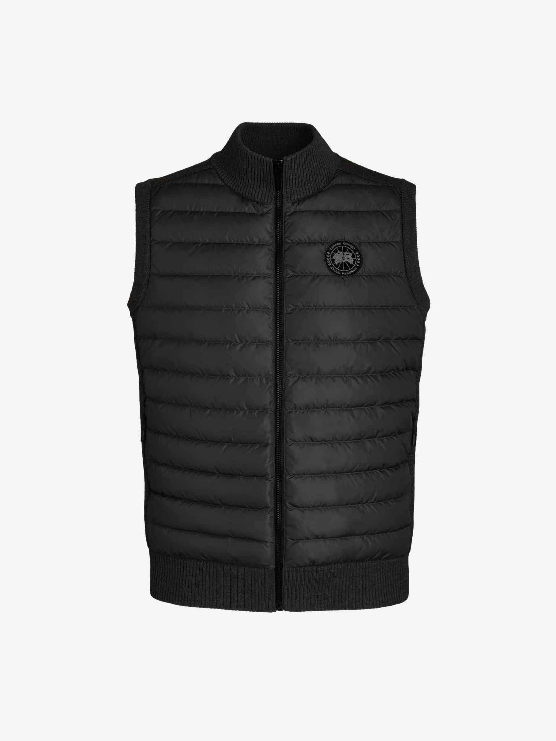 Quilted Down Vest Canada goose – Гарантія оригінальності – боковий вид