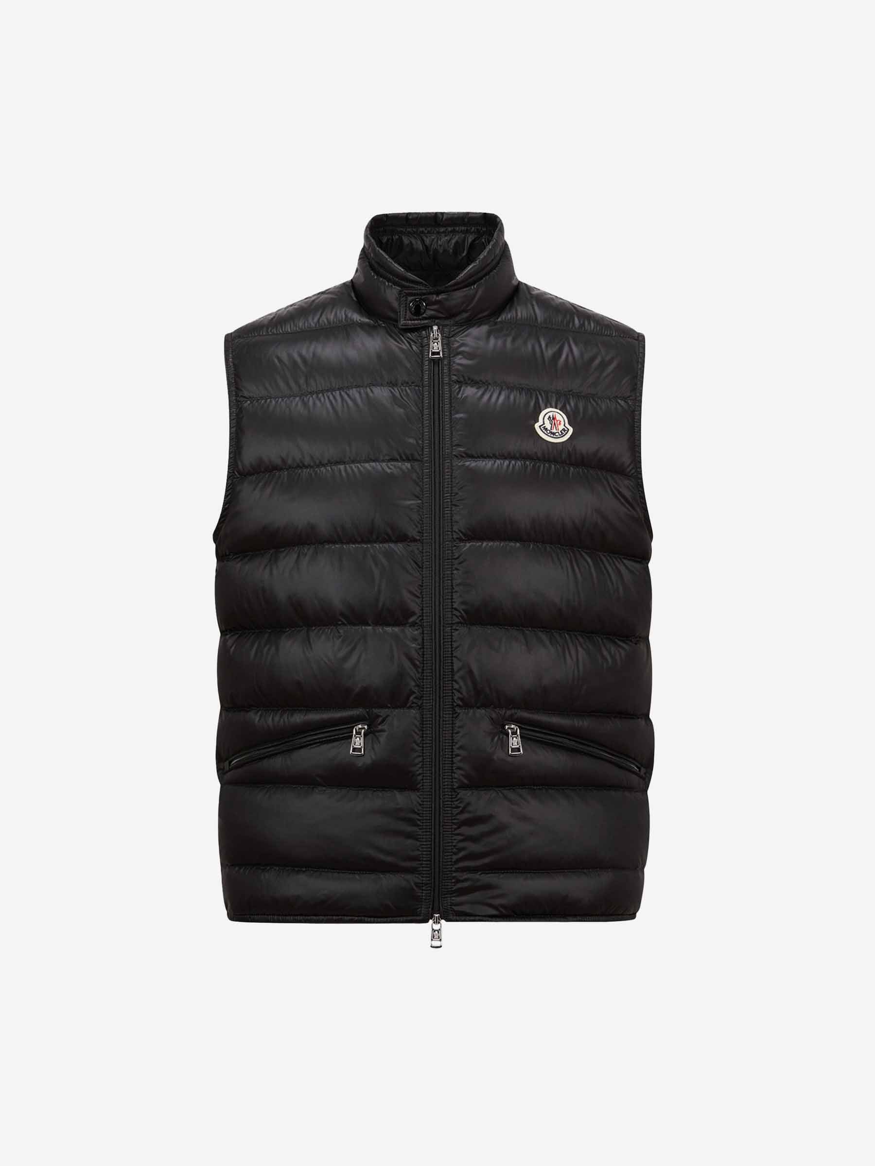 Gui Quilted Vest Moncler – Гарантія оригінальності – боковий вид