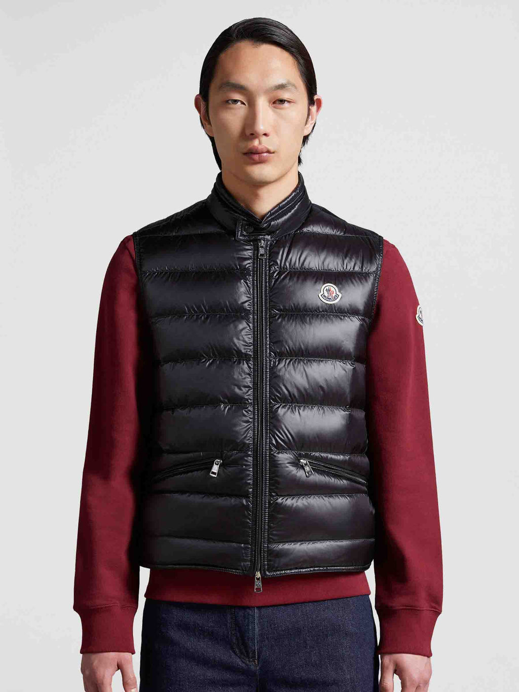 Gui Quilted Vest Moncler – Гарантія оригінальності – вид ззаду