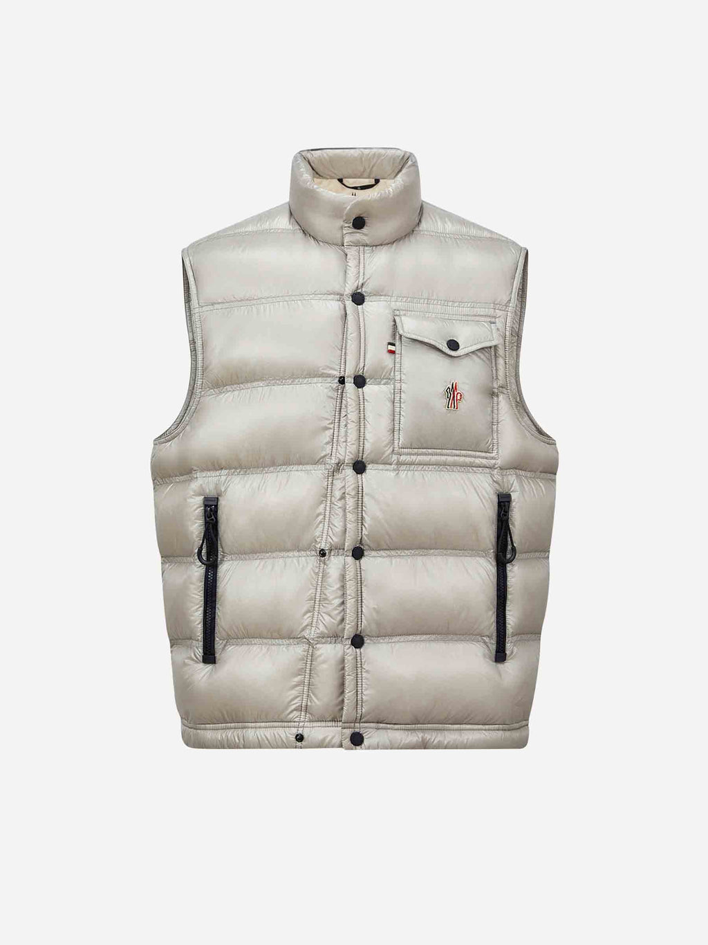 Оригінальна Quilted Vest Buttons Moncler – боковий вид
