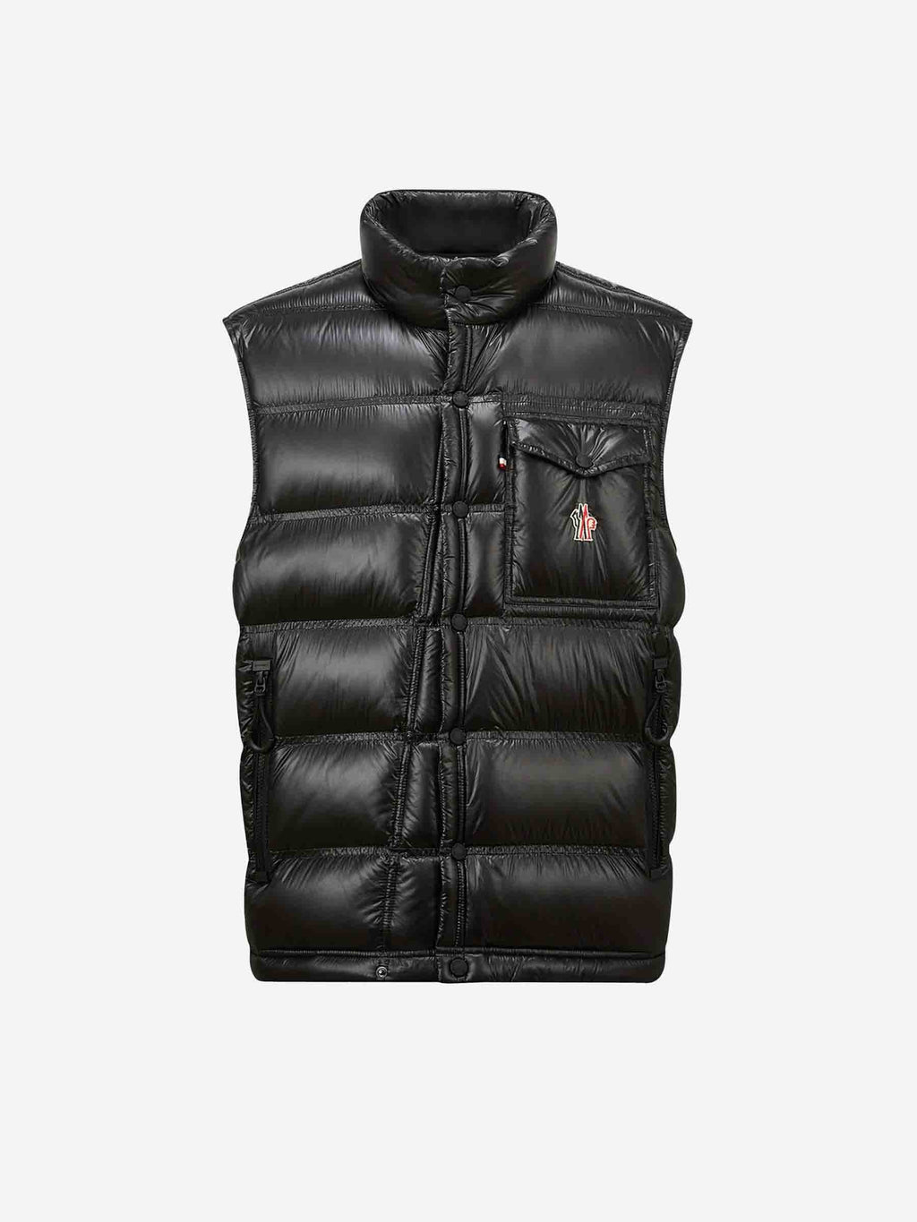 Оригінальна Quilted Vest Buttons Moncler – боковий вид