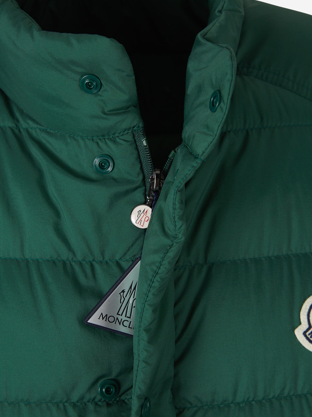 Barthe Quilted Vest Moncler – Гарантія оригінальності – детальний вид