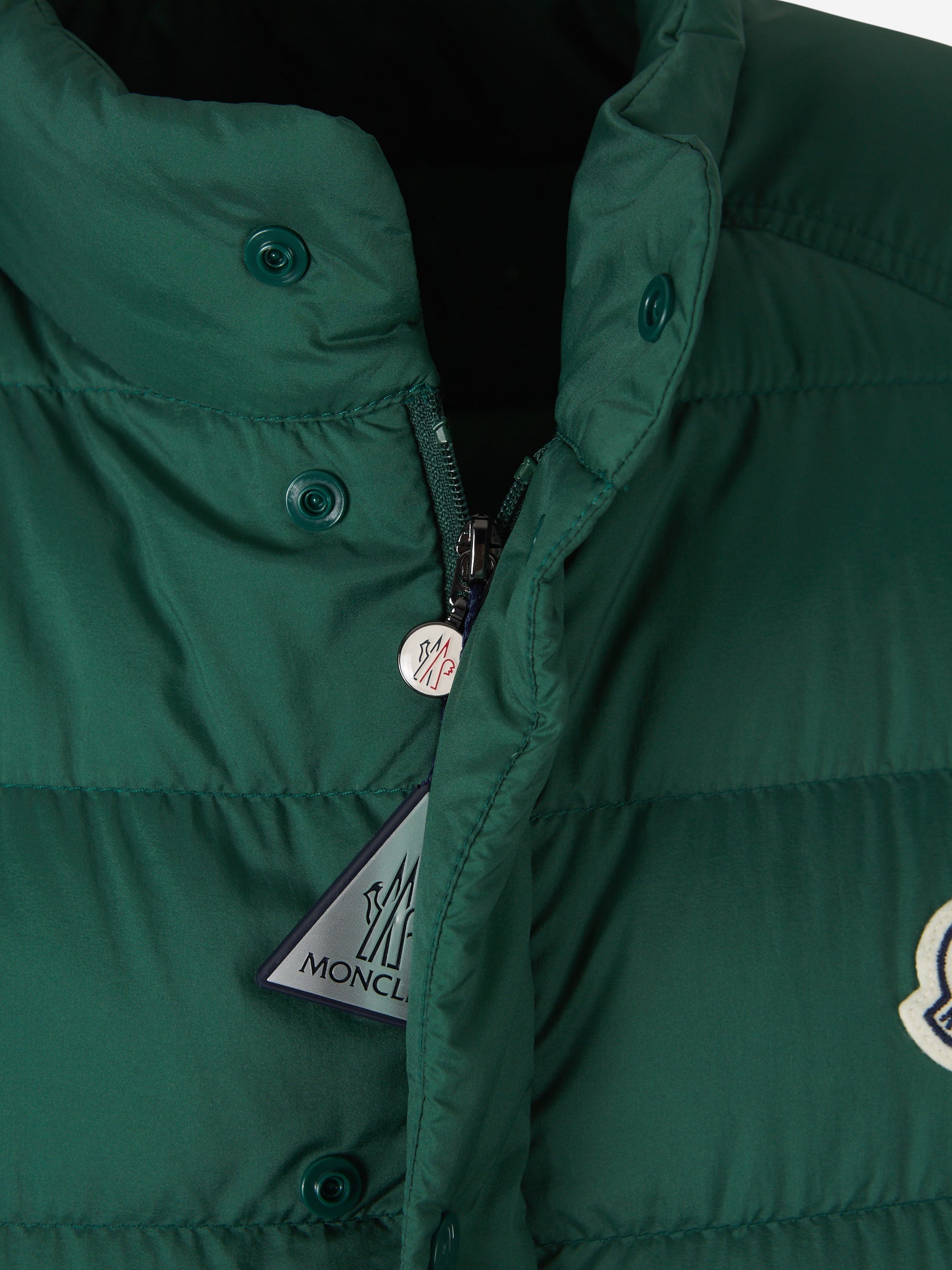 Barthe Quilted Vest Moncler – Гарантія оригінальності – детальний вид