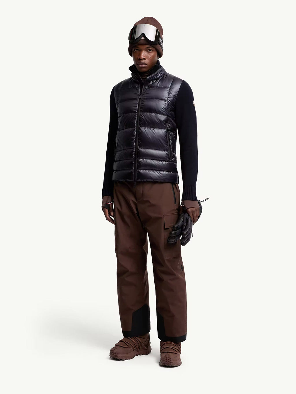 Оригінальна Padded Zipper Cardigan Moncler – вид ззаду