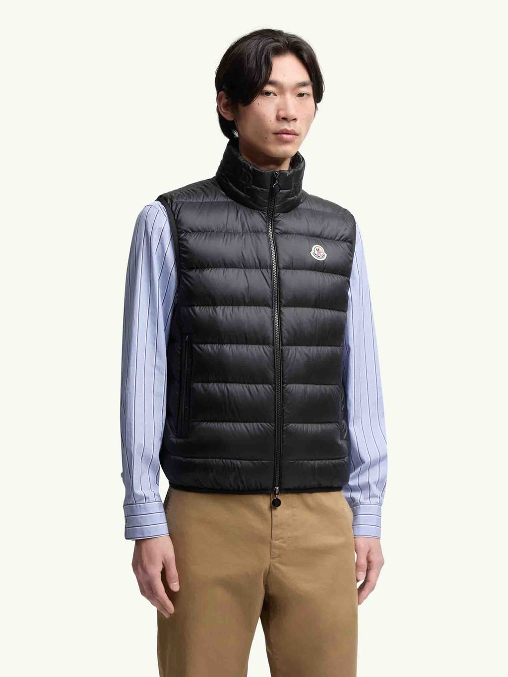 Rocoque Down Vest Moncler – Гарантія оригінальності – вид ззаду